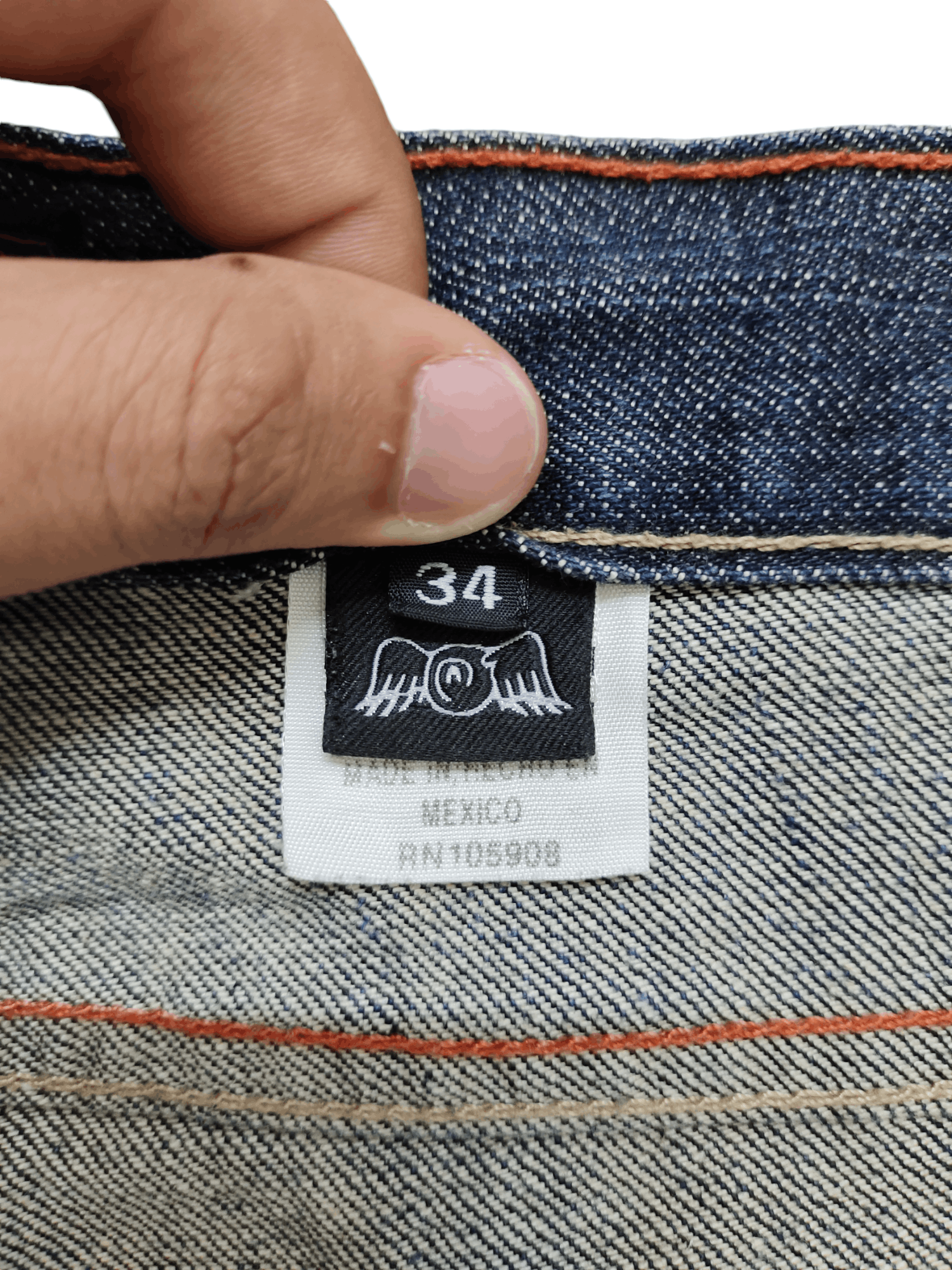 Von Dutch Vintage Y2k Von Dutch Distress Denim Jeans Size US 34 / EU 50 - 19 Thumbnail