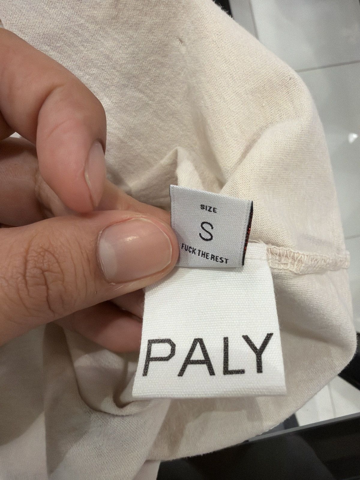 Paly Hollywood Paly Hollywood Find Your Friends Cream Tee Size US S / EU 44-46 / 1 - 6 Thumbnail