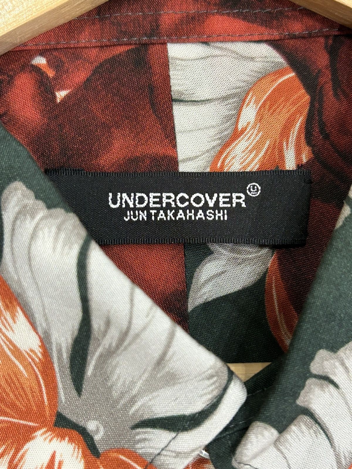 Undercover Undercover Button Uo Floral Hybrid Shirt Size US L / EU 52-54 / 3 - 3 Thumbnail