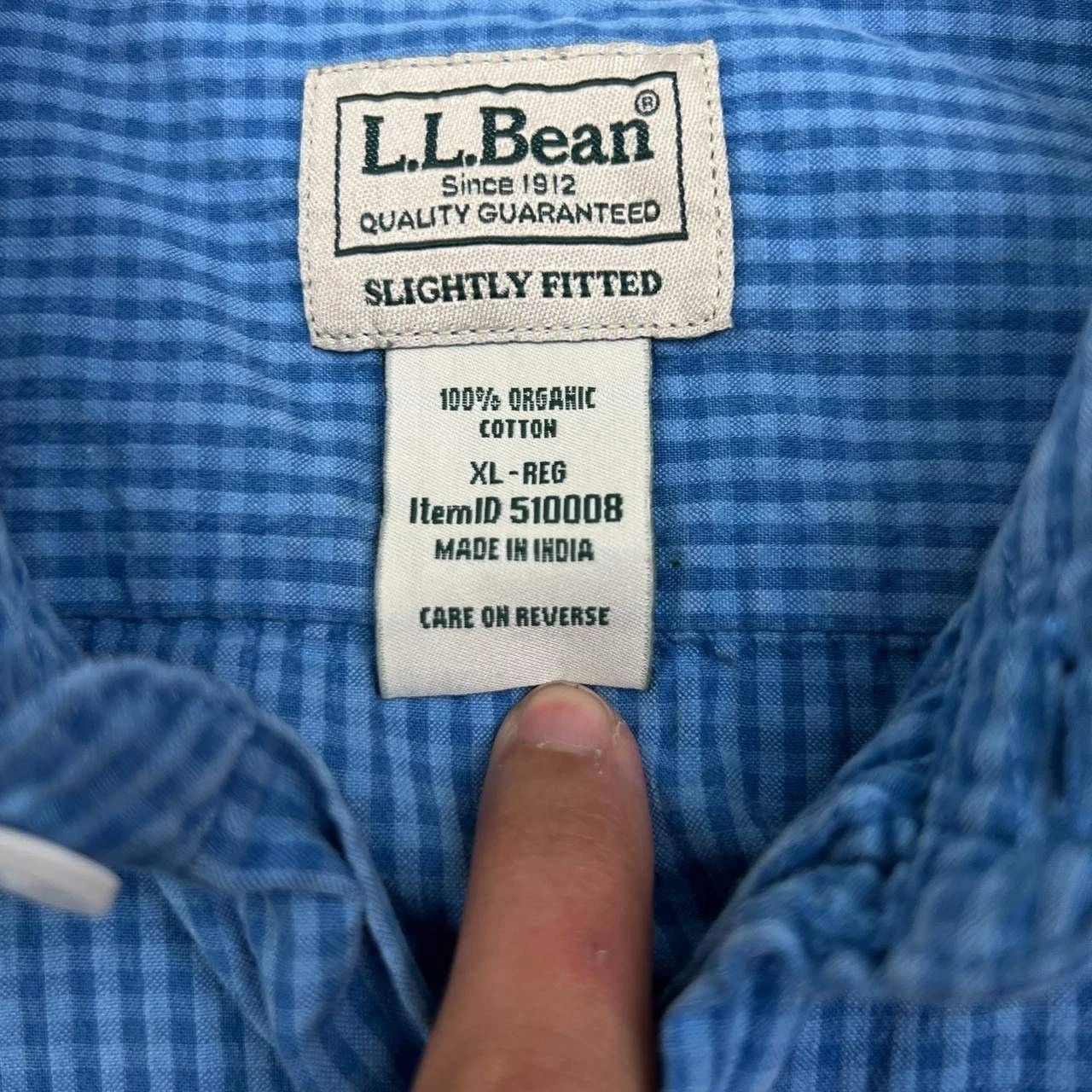 L.L. Bean L.L. Bean Button Up Shirt Men Flannel Plaid Cotton XL Size US XL / EU 56 / 4 - 2 Thumbnail
