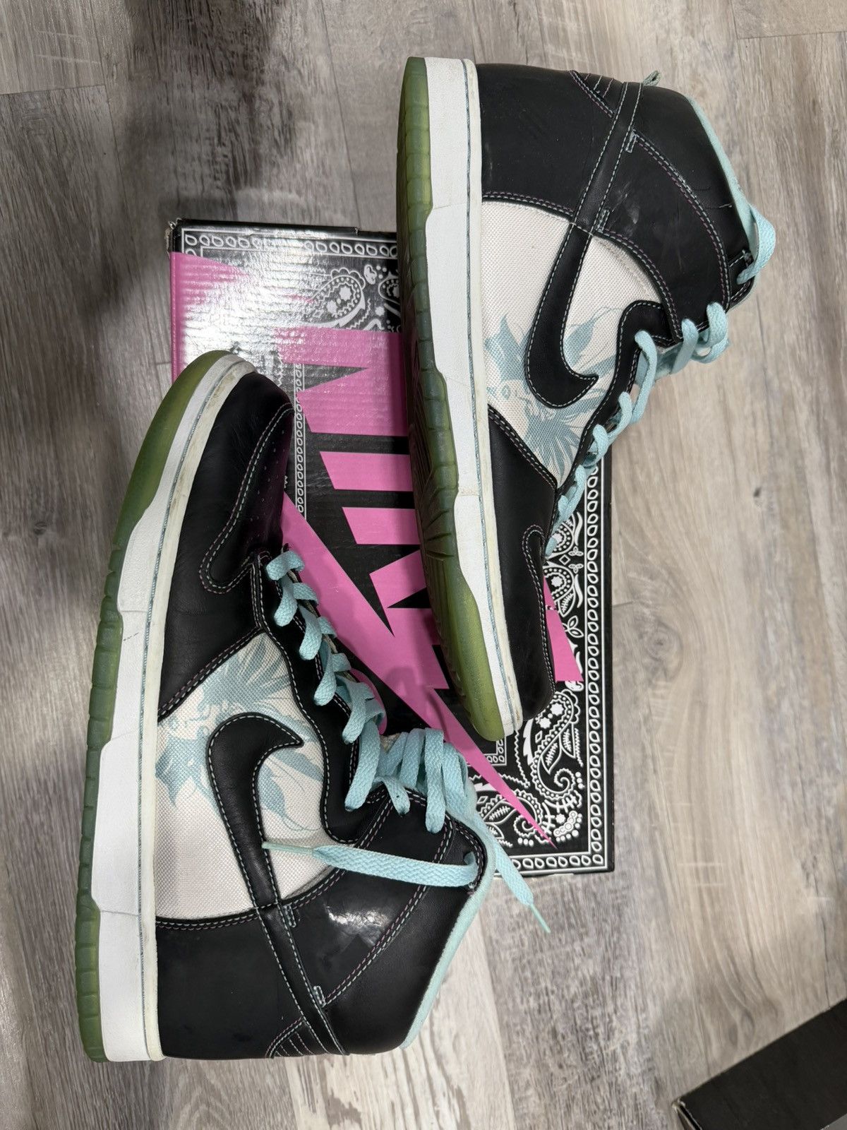 Nike Nike Dunk High Premium Santana Size US 12 / EU 45 - 5 Thumbnail