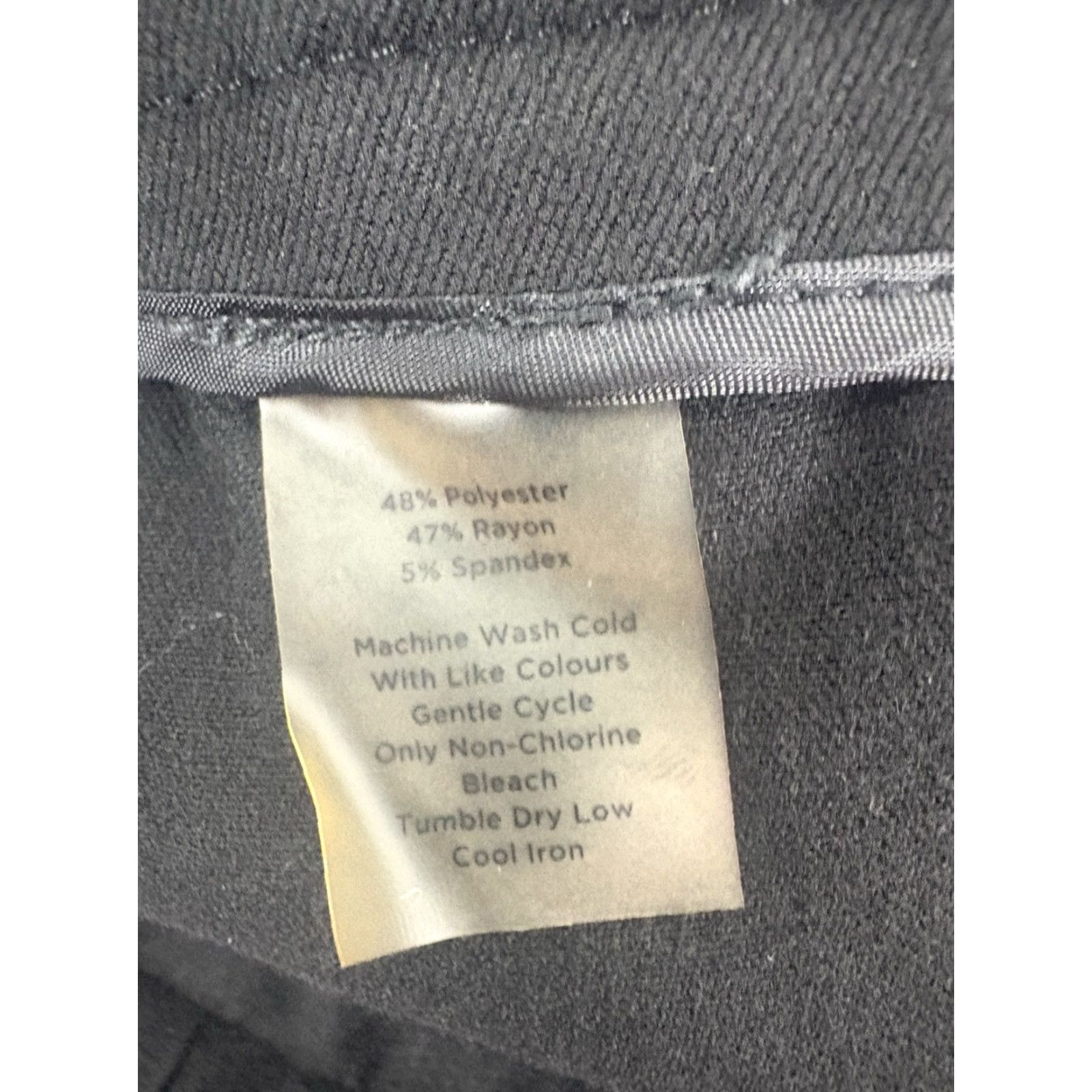 Talbots Talbots Dress Pants Women Size 14W Black Straight Size 36" / US 14 / IT 50 - 8 Thumbnail