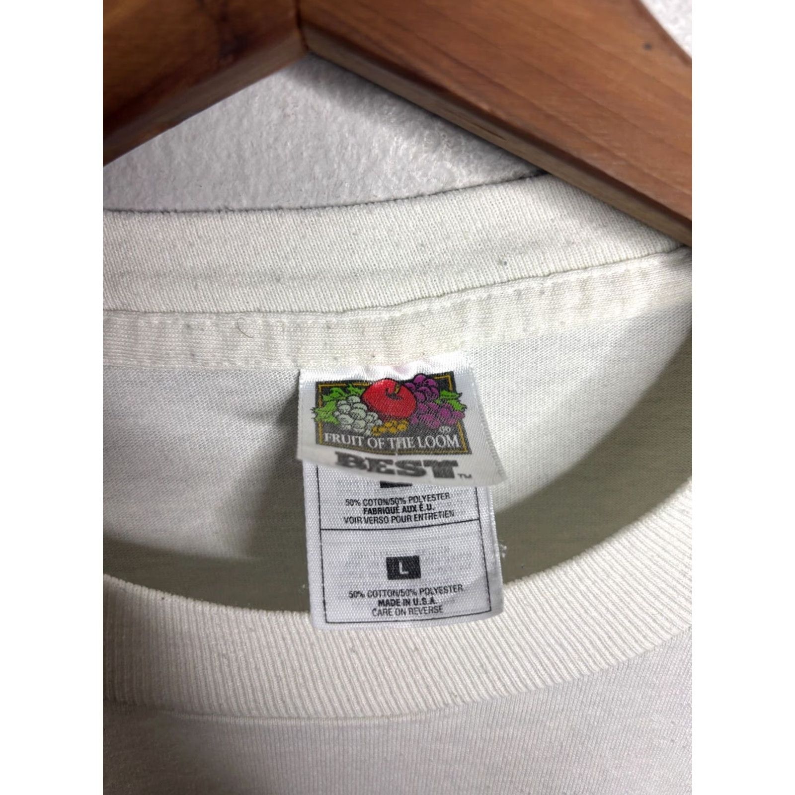 Fruit Of The Loom VINTAGE AIDS Walk 1996 Cook County Men's XL T-Shirt Nike? Size US XL / EU 56 / 4 - 3 Thumbnail