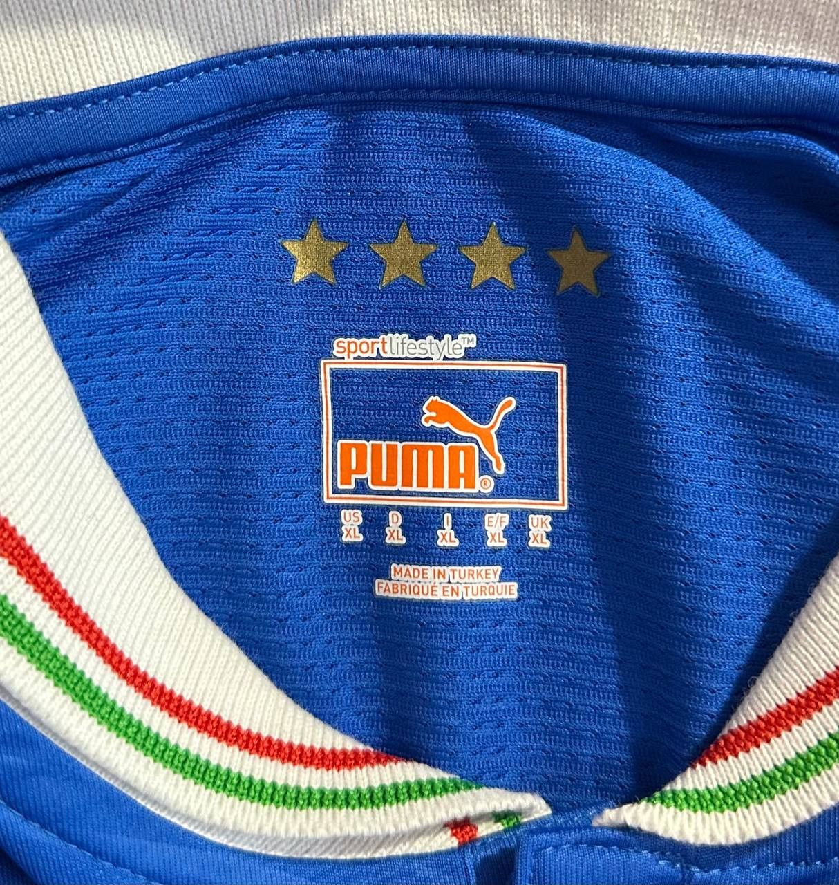 Puma Italy 2011 2012 2013 Home Puma Football Shirt Jersey Kit Size US XL / EU 56 / 4 - 10 Thumbnail
