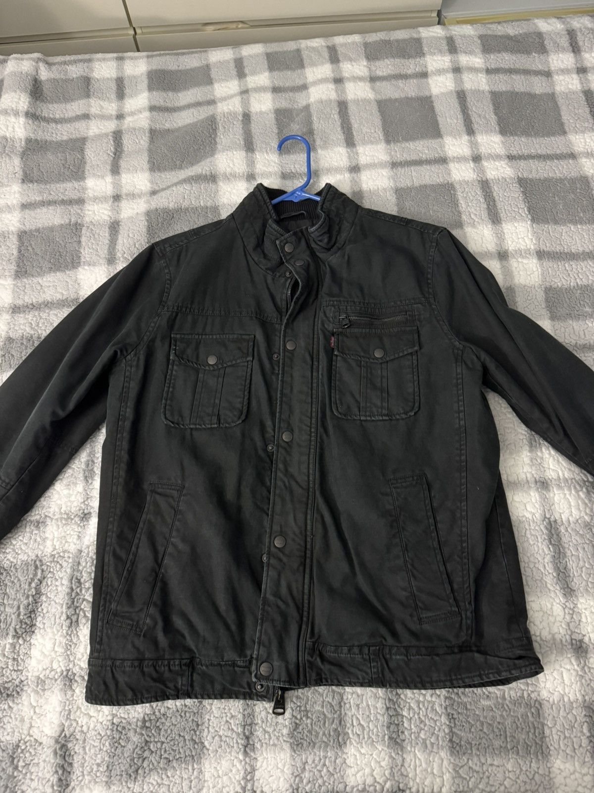 Levi's Levi’s Black Canvas Jacket - M Size US M / EU 48-50 / 2 - 1 Thumbnail