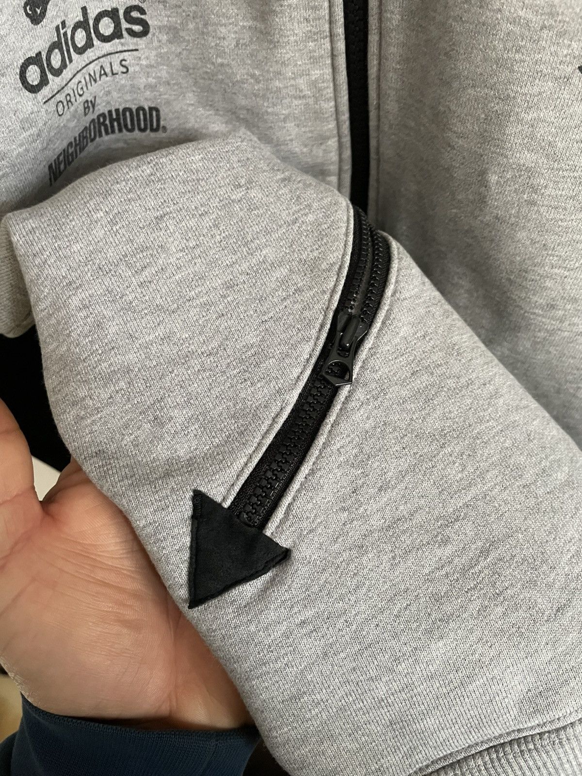 Adidas × Neighborhood Adodas X Neighborhood NBHD Skull Logo Zip Hoodie AONH Tokyo Size US L / EU 52-54 / 3 - 10 Thumbnail