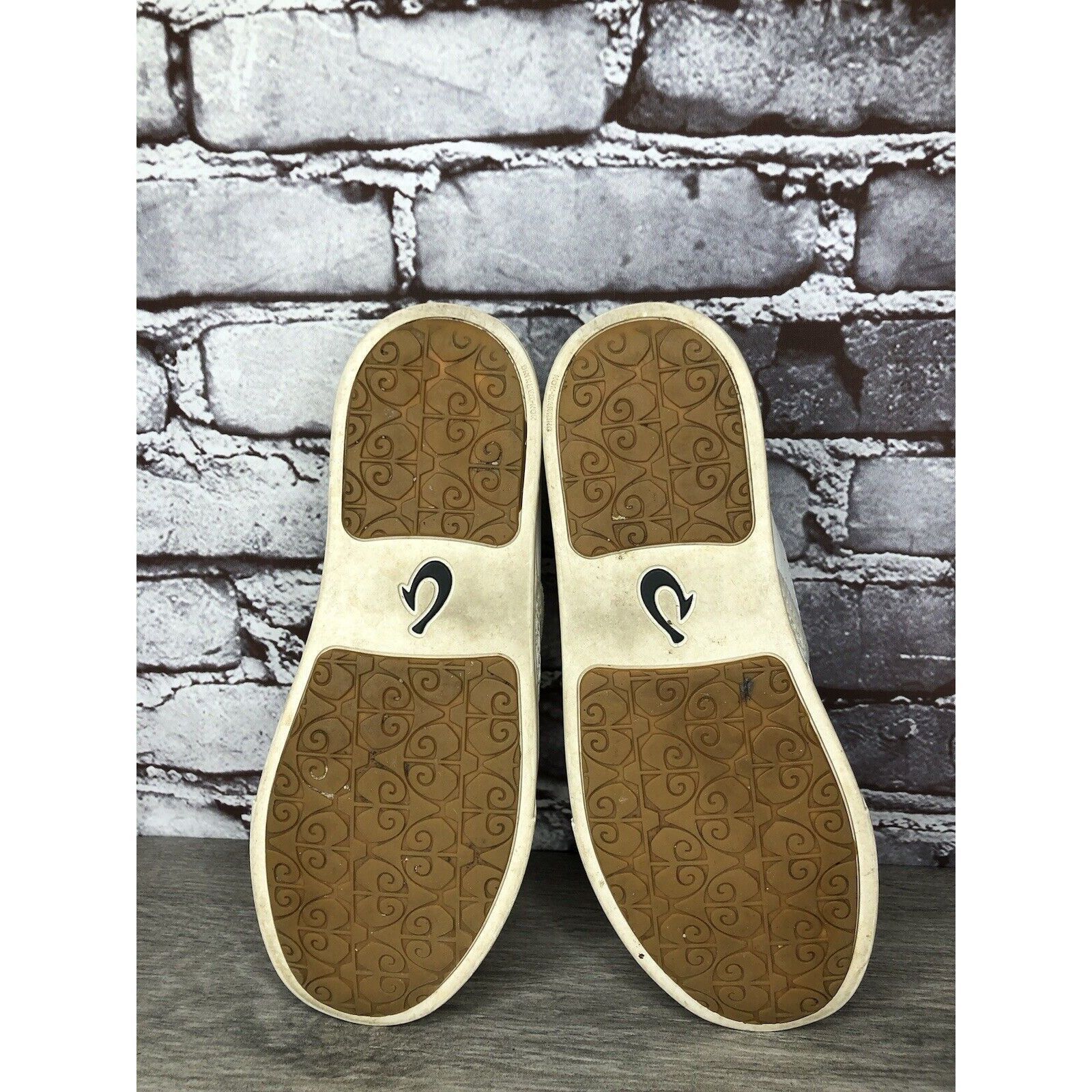 Olukai Olukai Shoes Pehuea Slip On Comfort White Textile Sneakers W Size US 7 / IT 37 - 7 Thumbnail