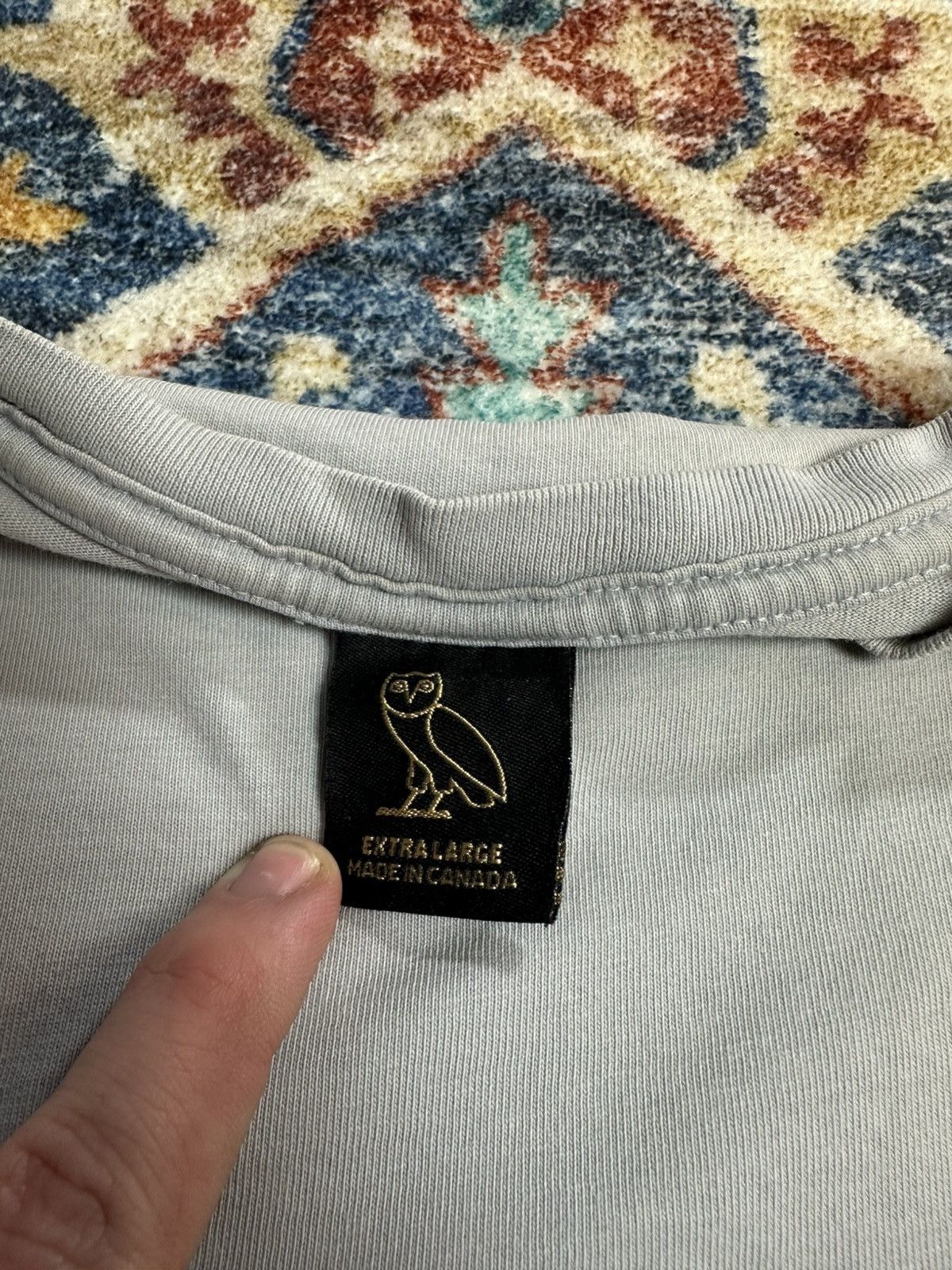 October's Very Own OVO Flowers Logo T-shirt Size XL Size US XL / EU 56 / 4 - 3 Thumbnail