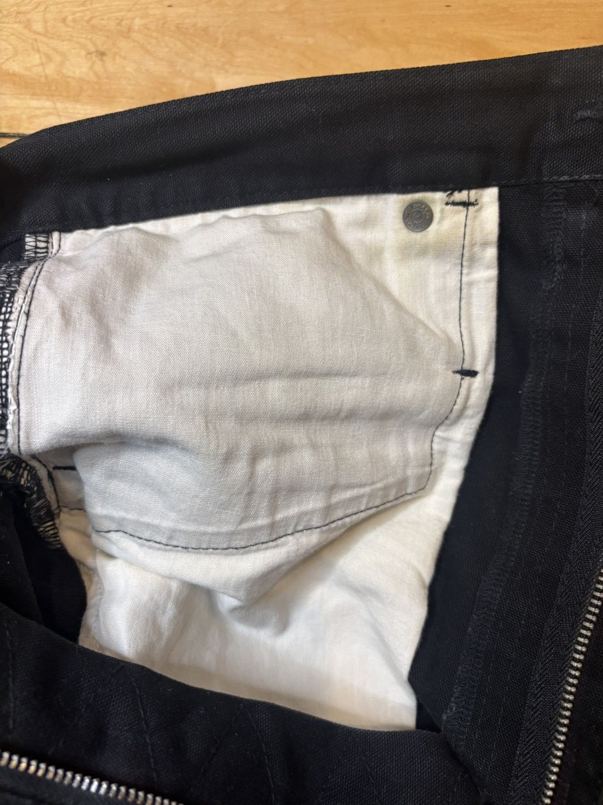 KOZABURO KOZABURO 3D BOOTCUT CANVAS COWBOY JEANS Size US 30 / EU 46 - 8 Thumbnail