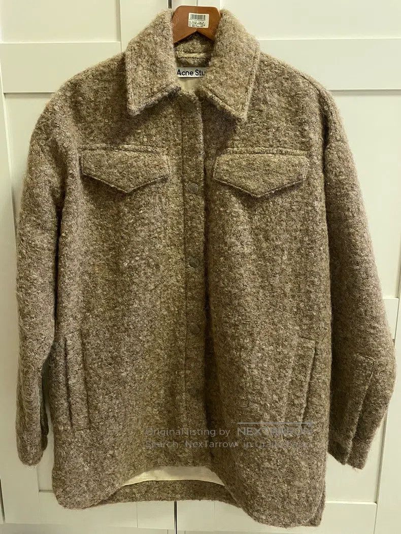 Acne Studios Acne Studios Wool and Alpaca Wool Jacket Size 4XL / US 24-26 - 2 Thumbnail