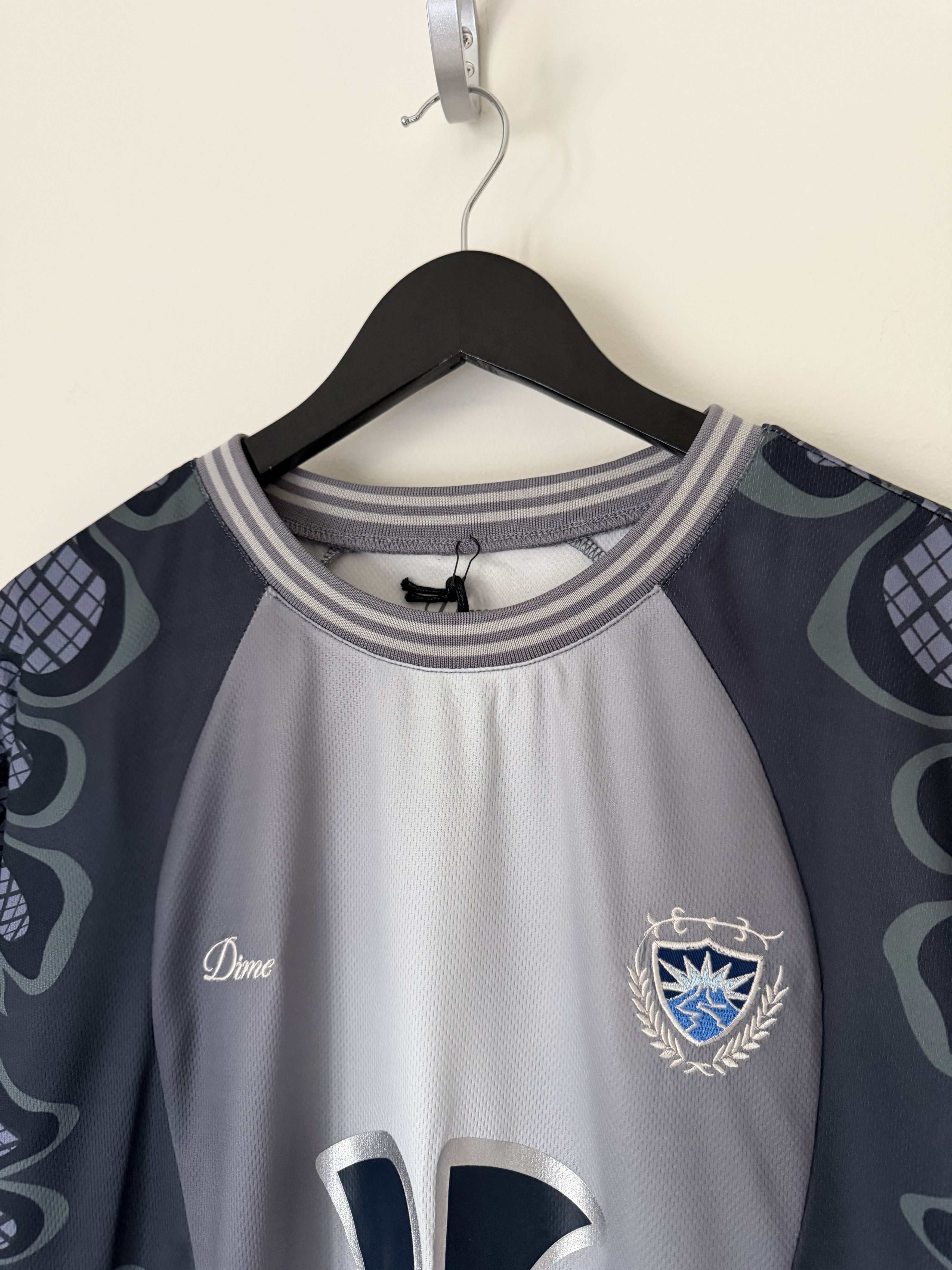 Dime Dime MTL Holy Flame Jersey in Silver Fire Size US L / EU 52-54 / 3 - 2 Thumbnail