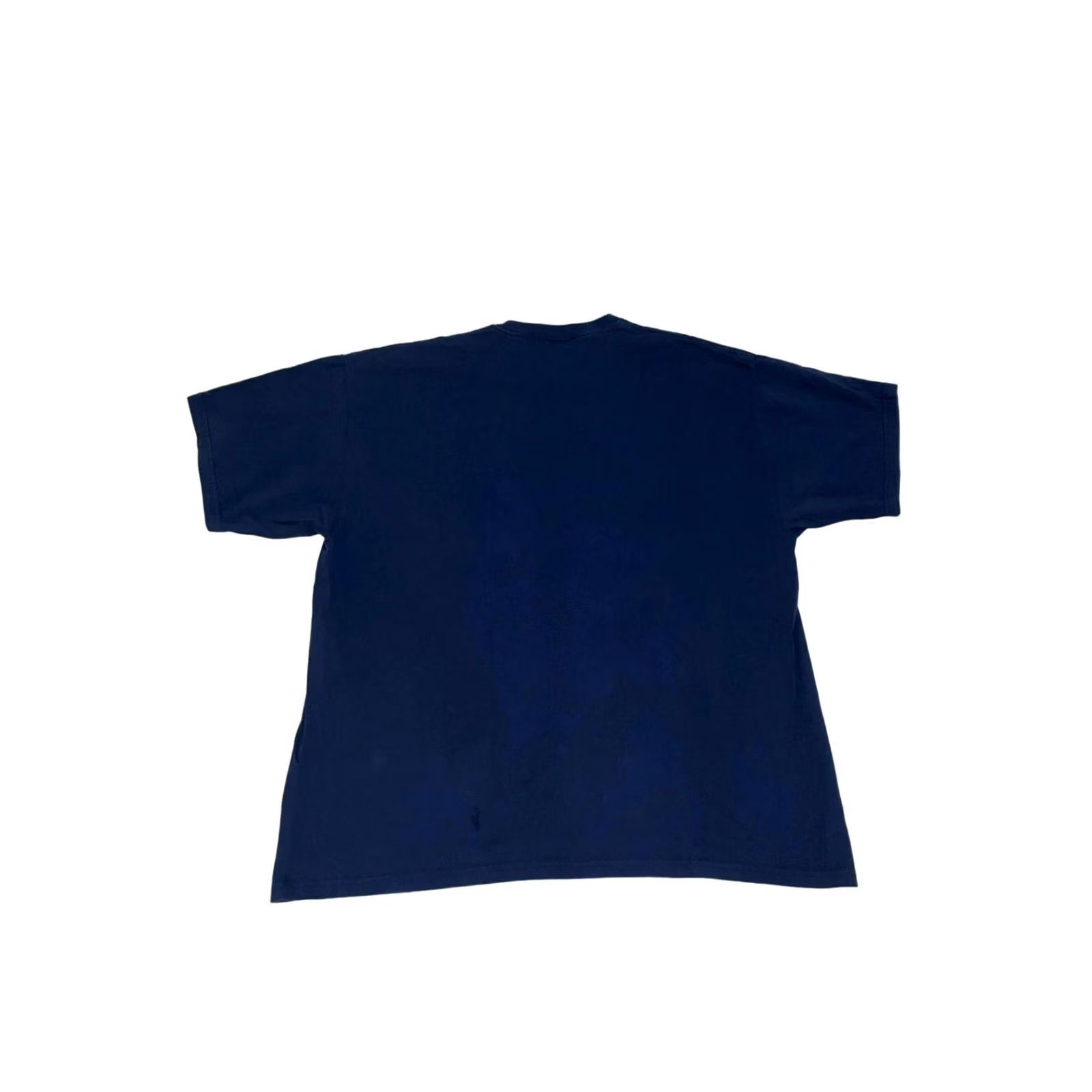 Gildan VINTAGE Men’s Templeton Rye Shirt Gildan Short Sleeve 2XL Navy Blue Cotton Button-Up Mens Good Size US XXL / EU 58 / 5 - 2 Thumbnail