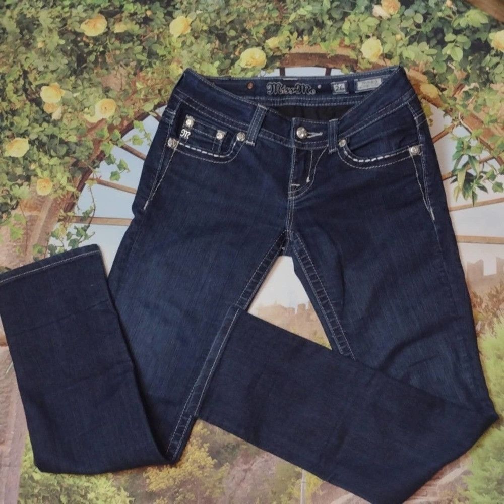 Miss Me MISS me cropped skinny size 26 Size 26" / US 2 / IT 38 - 1 Thumbnail