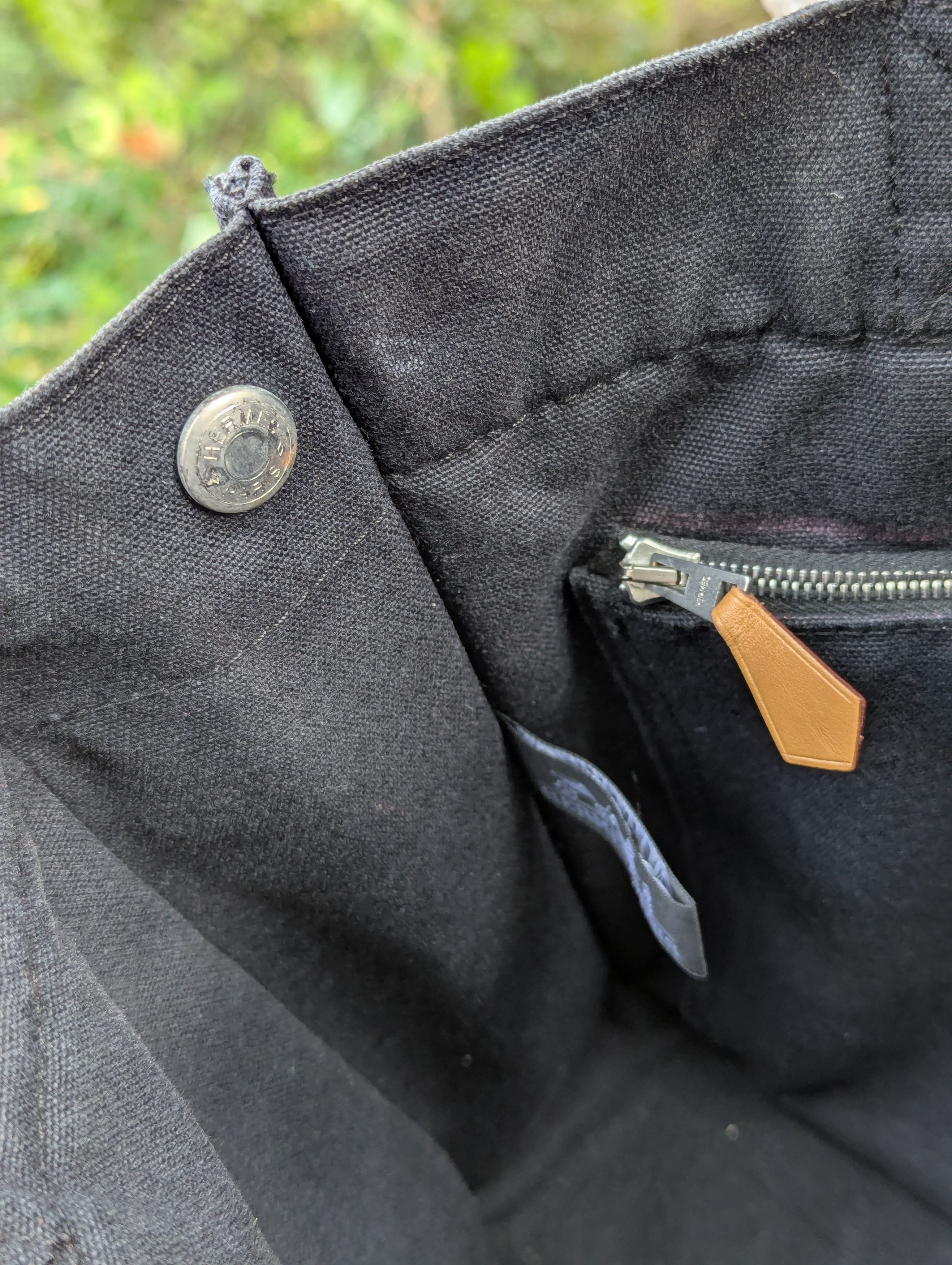 Hermès Fourre Tout PM Canvas Tote Bag