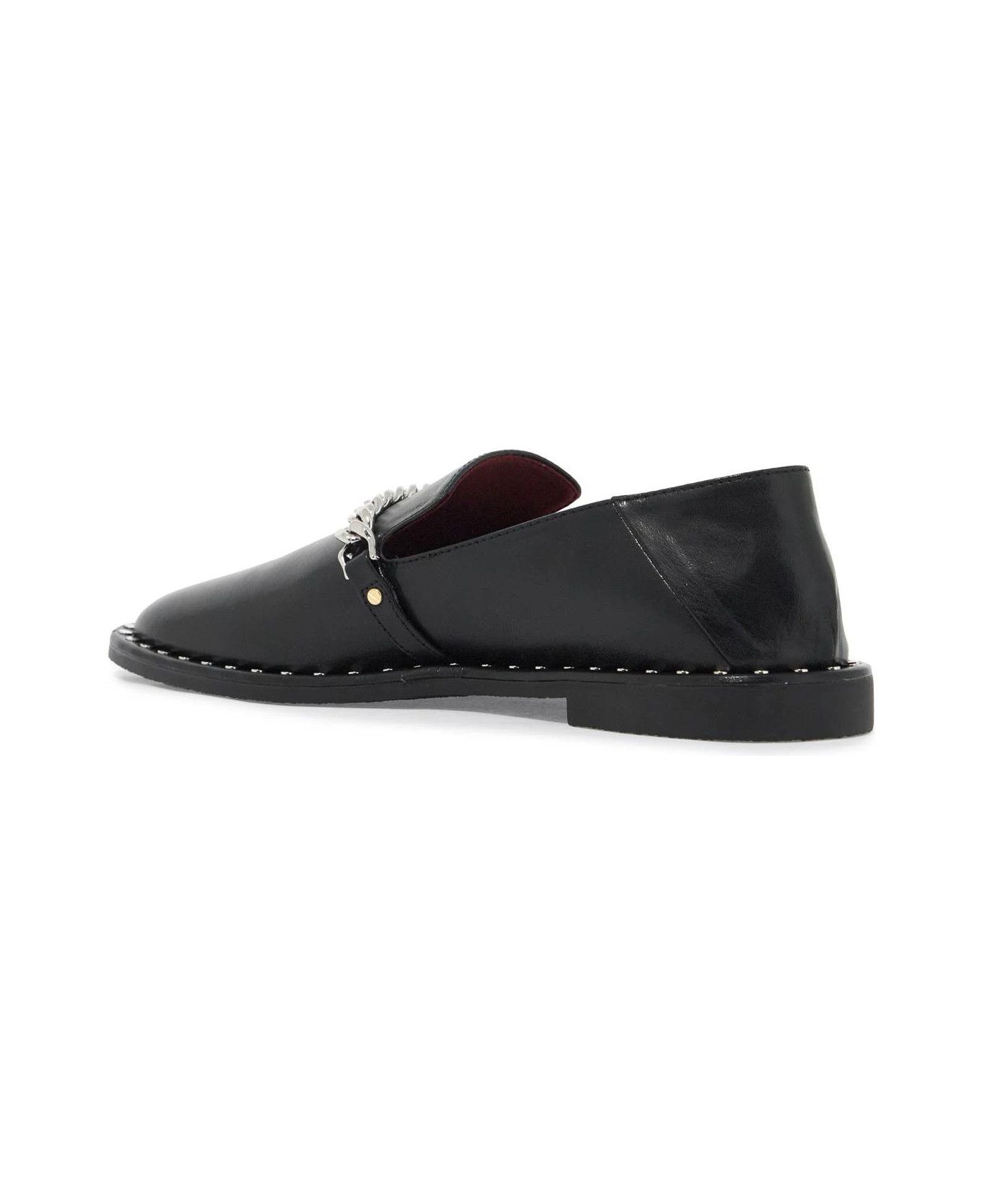 Stella McCartney o1s22i1n1024 Falabella Loafers in Black Size US 7 / IT 37 - 3 Thumbnail