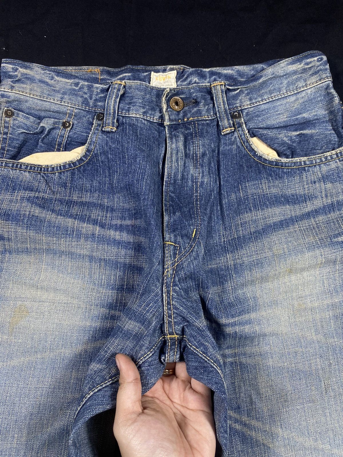 Edwin japanese Edwin selvage denim pants Size US 29 - 4 Thumbnail
