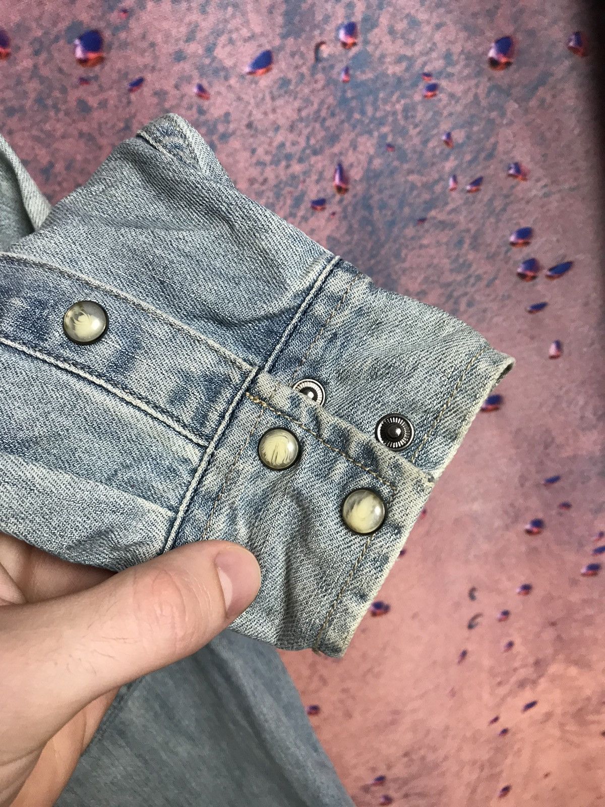 Allsaints Allsaints luxury streetwear denim shirt Size US M / EU 48-50 / 2 - 4 Thumbnail