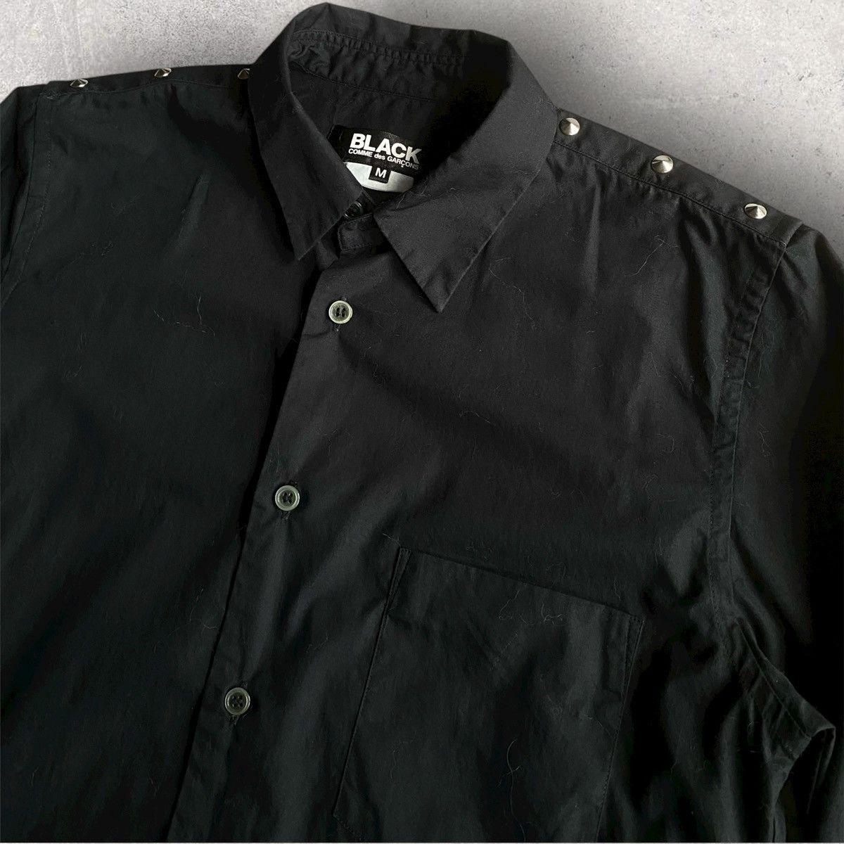Comme des Garcons Fall17-18 Back Studded Shirt Size US M / EU 48-50 / 2 - 2 Thumbnail