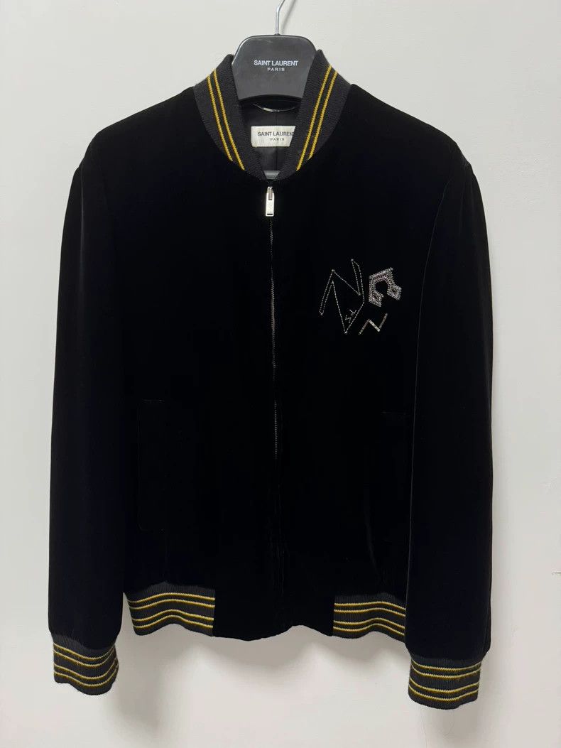 Saint Laurent Paris saint laurent paris19fw velvet radio Teddy jacket 2503-Next Size US S / EU 44-46 / 1 - 1 Thumbnail