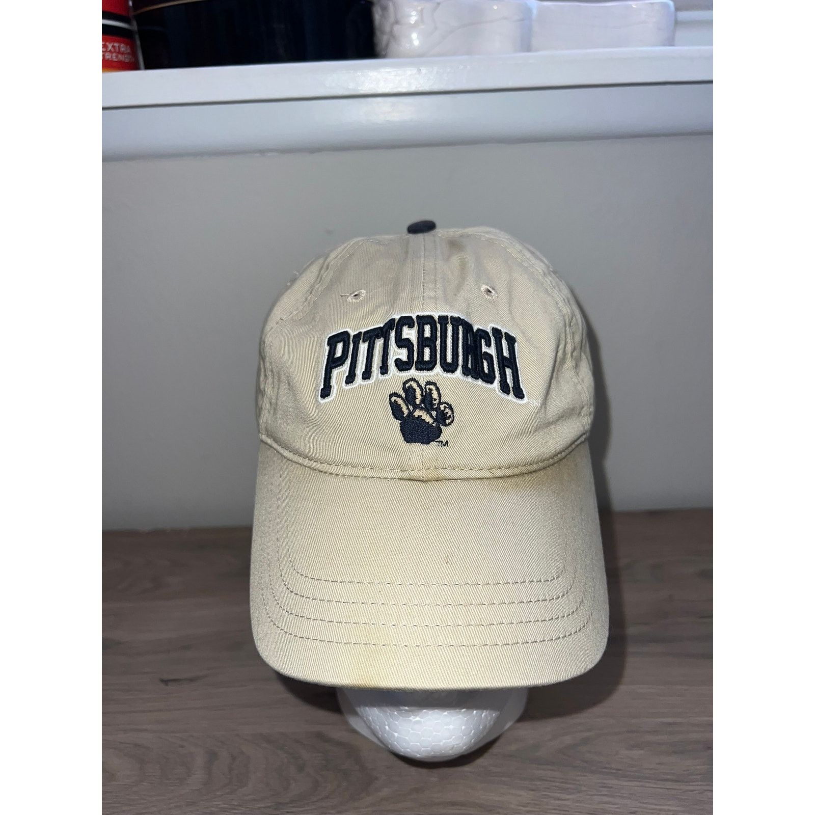 NCAA NCAA Pittsburgh Hat Headwear Cap Drew Pearson Brown OS Size ONE SIZE - 1 Thumbnail