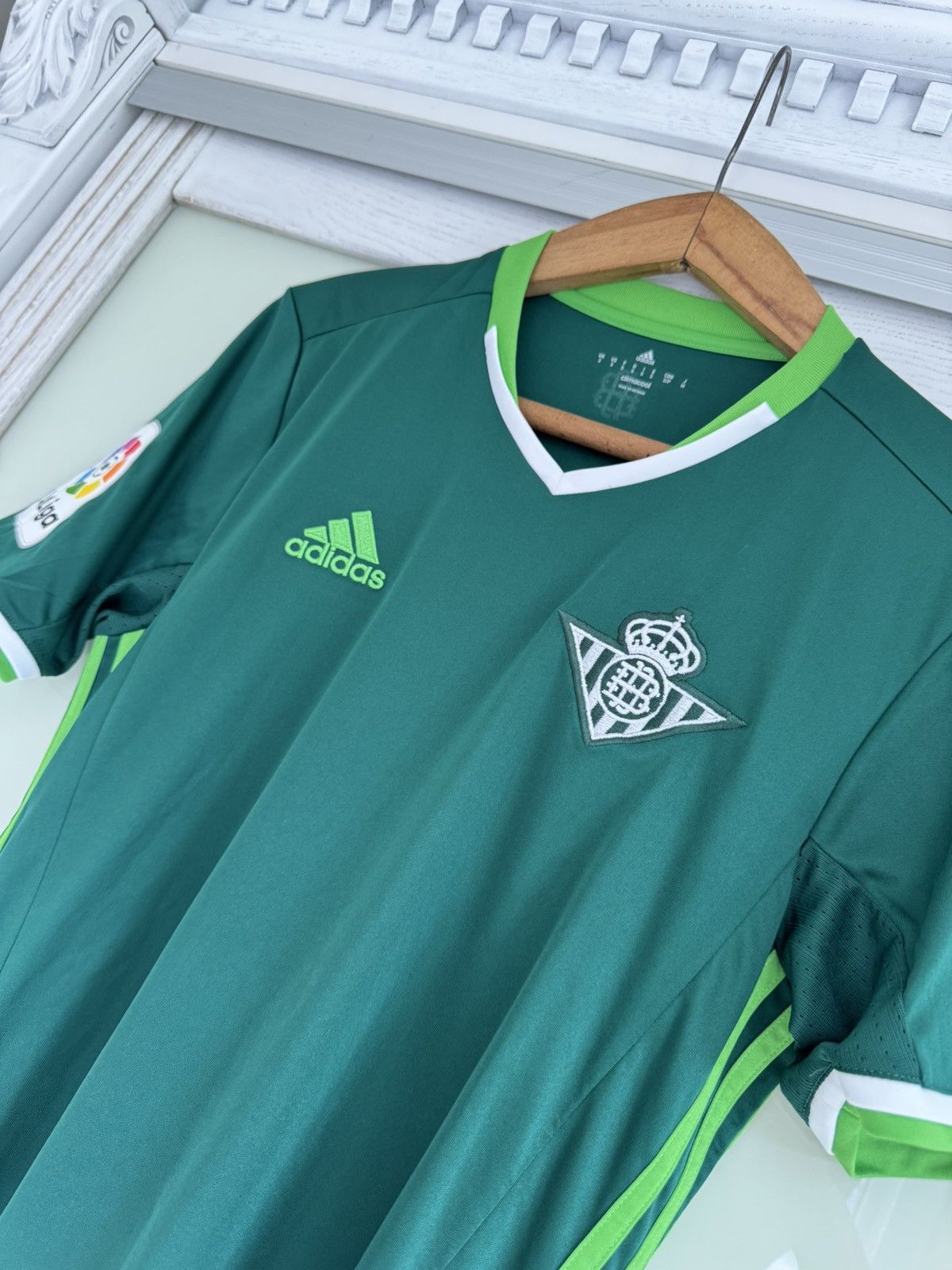 Adidas Real Betis 2016-2017 Away Soccer Jersey Football Kit Shirt Size US S / EU 44-46 / 1 - 5 Thumbnail