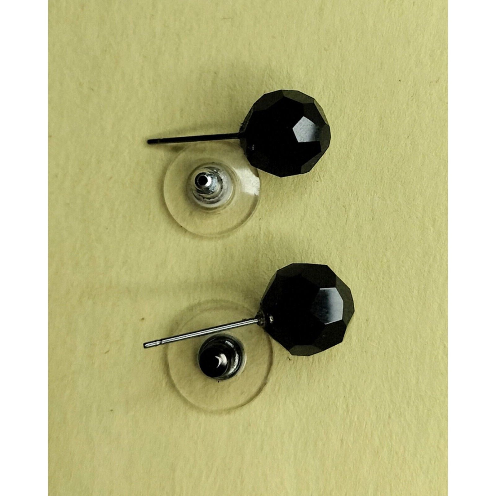 Other Black Glass Ball Earrings Jewelry Sphere Stud Whimsygoth Size ONE SIZE - 5 Thumbnail