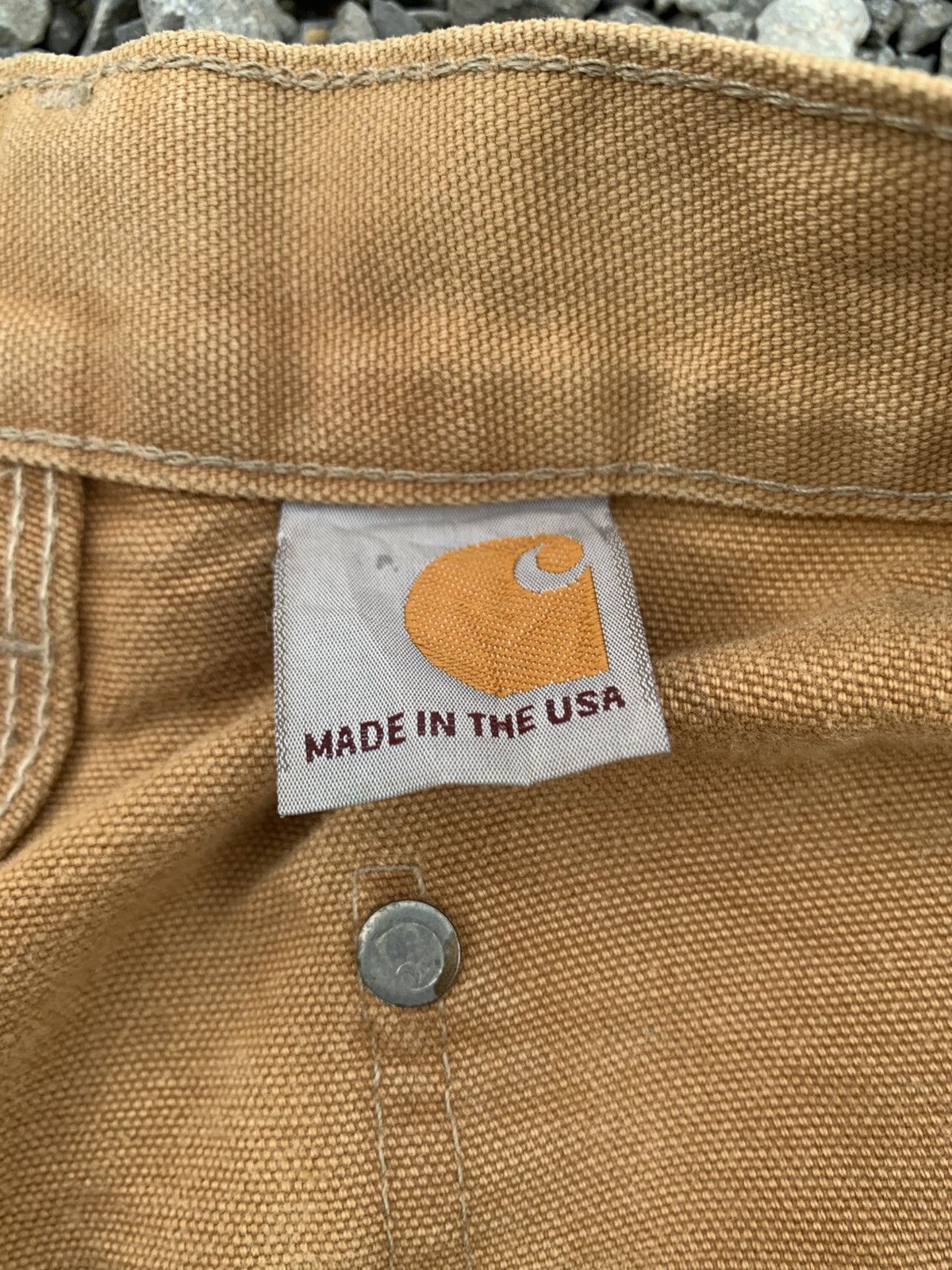 Carhartt VINTAGE CARHART DOUBLE KNEE RUSTY DAMAGE DISTRESSED DENIM Size US 30 / EU 46 - 13 Thumbnail