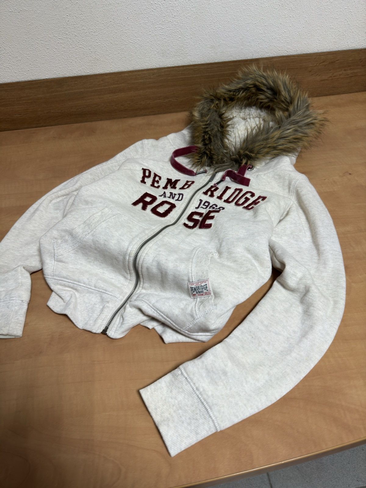 If Six Was Nine × Japanese Brand × Le Grande Bleu (L.G.B.) Vintage Japanese Fur Hood Hysteric Glamour Style Zip Hoodie Size US S / EU 44-46 / 1 - 4 Thumbnail