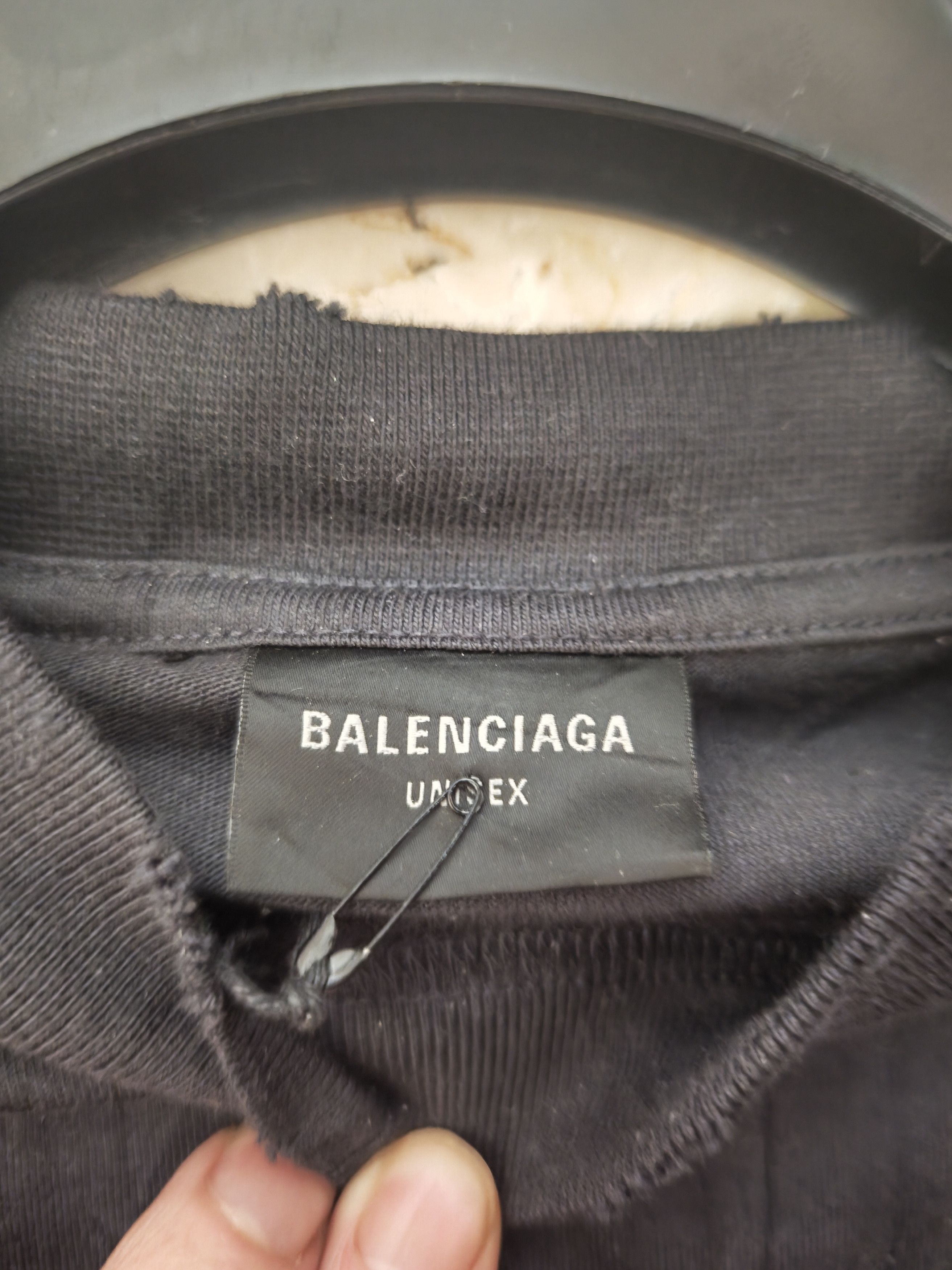 Balenciaga Ai Metal oversized t-shirt Size US M / EU 48-50 / 2 - 8 Thumbnail