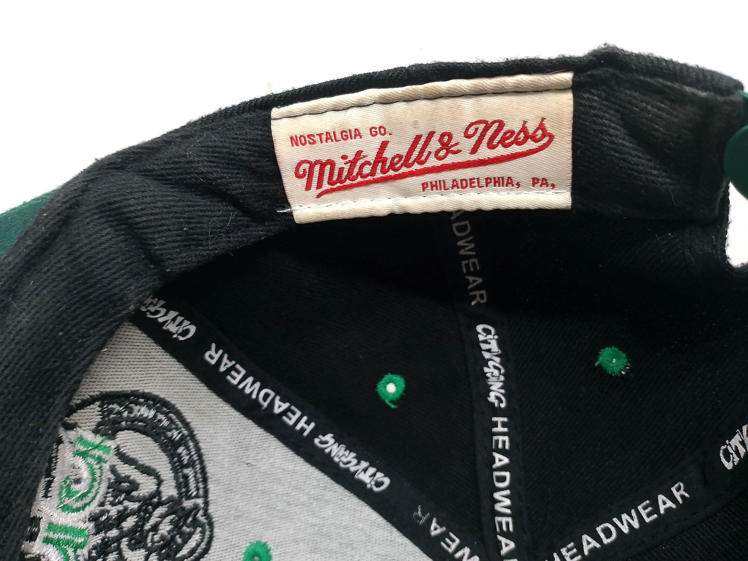 Mitchell & Ness Boston Celtics Snapback Cap Mitchell & Ness Size ONE SIZE - 8 Thumbnail