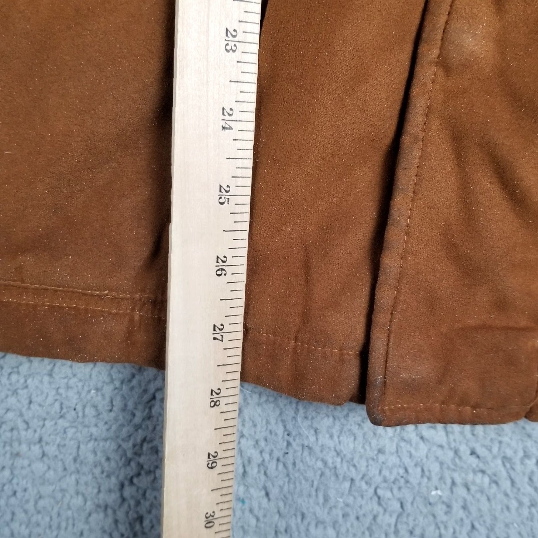Orvis Orvis Vest Faux Suede Polyester Men XL Corduroy Trim Fishing Hunting Jacket Size US XL / EU 56 / 4 - 4 Thumbnail