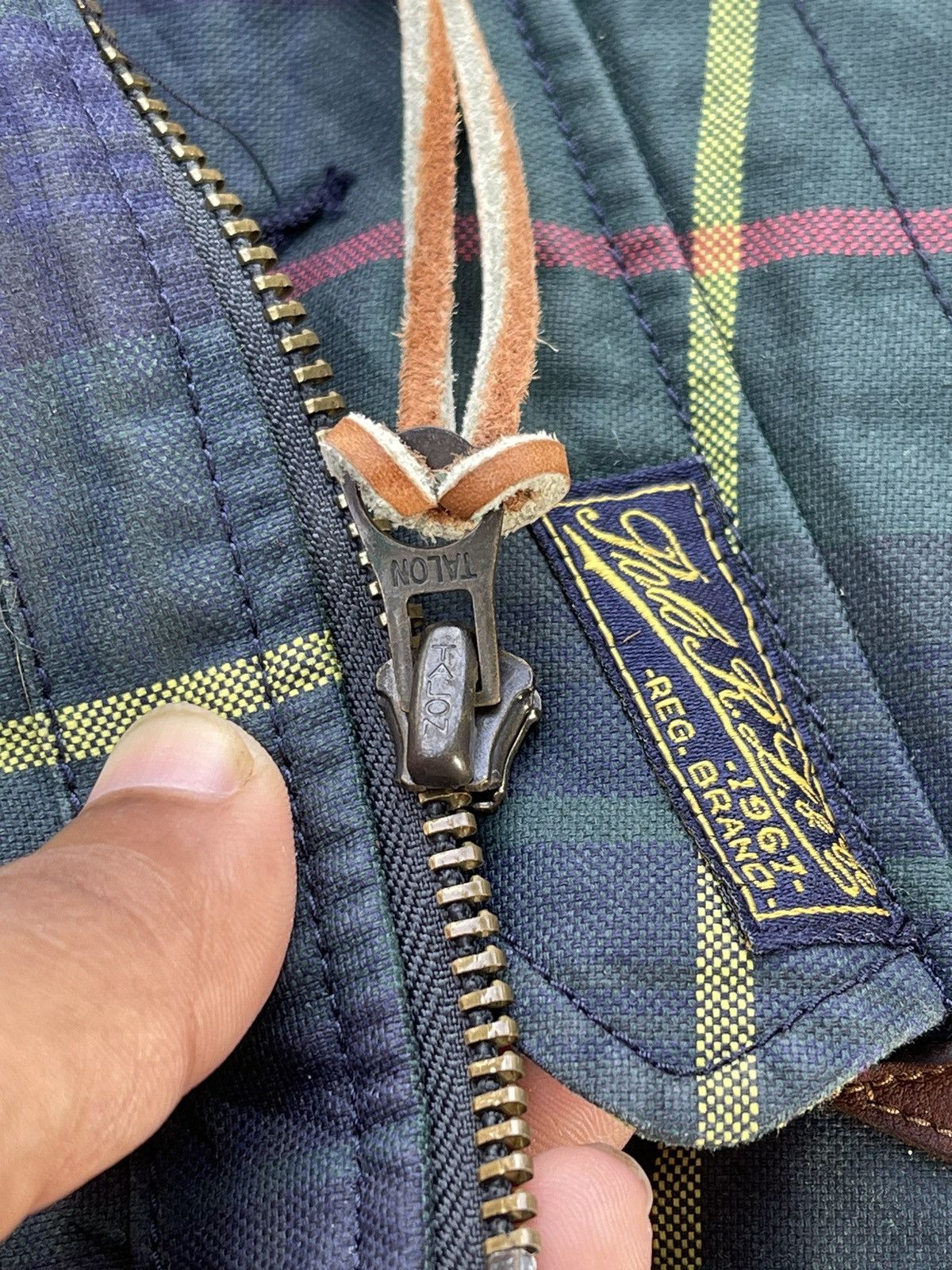 Polo Ralph Lauren 🔥POLO RALPH LAUREN TRIM LEATHER FLANNEL JACKET WITH HOODIE Size US L / EU 52-54 / 3 - 15 Thumbnail