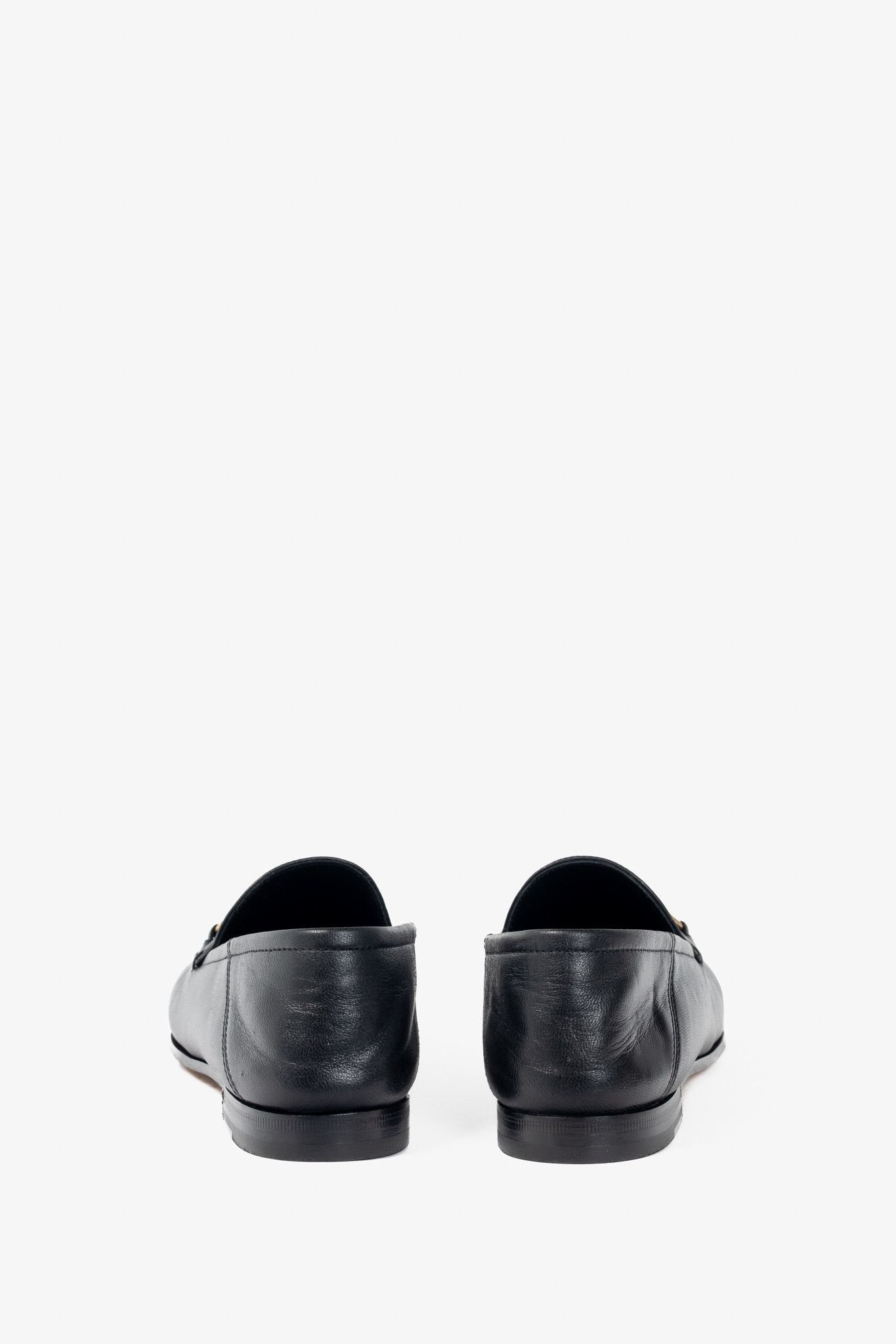 Gucci Gucci Nero Agnello Plonge Horsebit Loafers Size US 8.5 / IT 38.5 - 3 Thumbnail