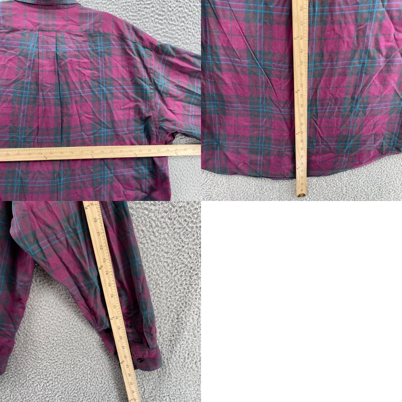 Polo Ralph Lauren Polo Ralph Lauren Flannel Button-Down Blake Plaid 100% Cotton Men's Large L Multicolor Plaid Pattern Shirt Size US L / EU 52-54 / 3 - 8 Thumbnail