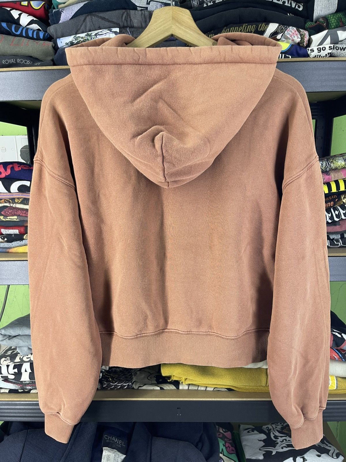 Stussy Vintage Embroidered Stussy Civil Cropped Hoodie Style Baggy Size S / US 4 / IT 40 - 9 Thumbnail