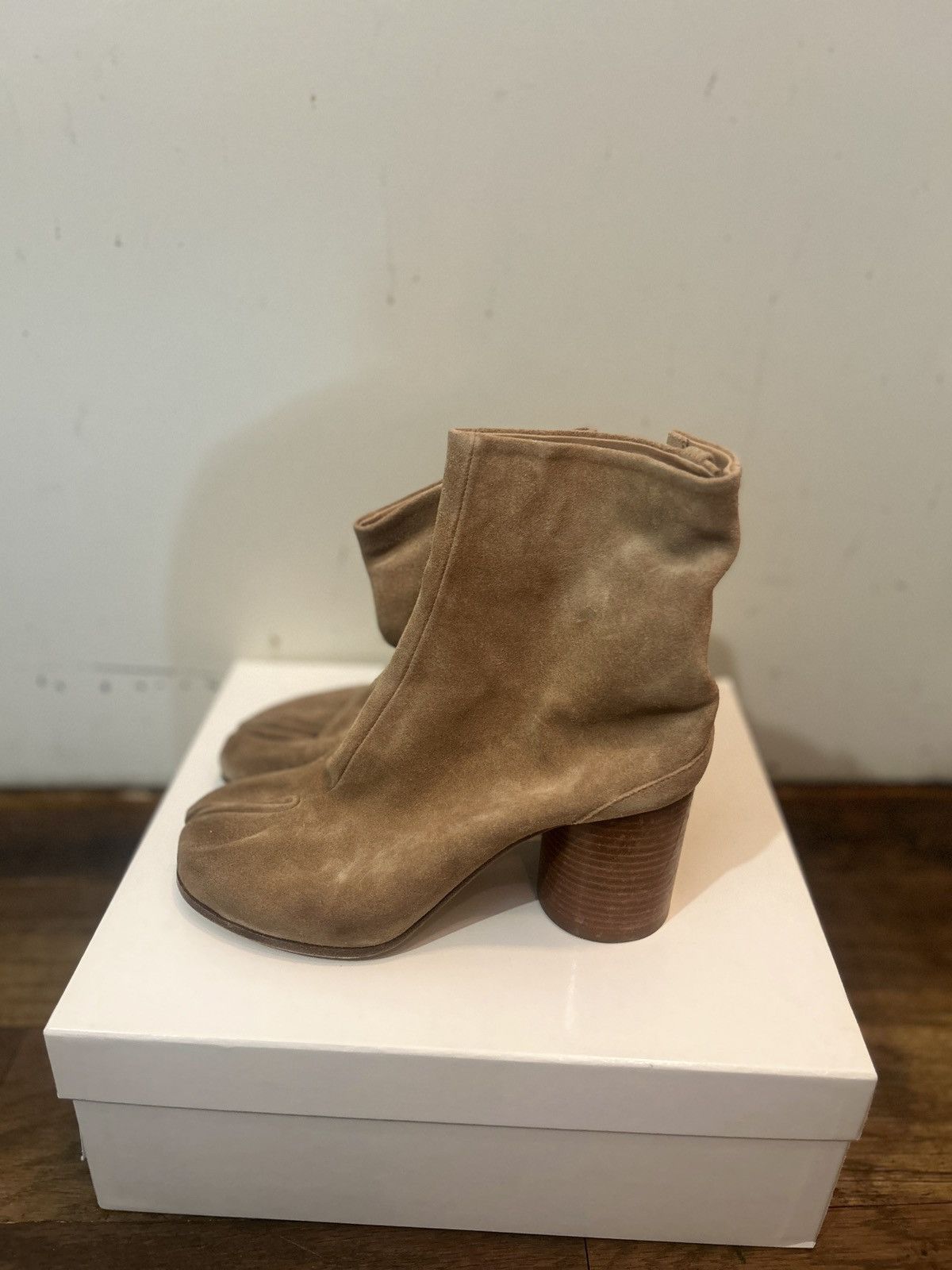 Maison Margiela Margiela suede tabi boot Size US 5.5 / IT 35.5 - 3 Thumbnail