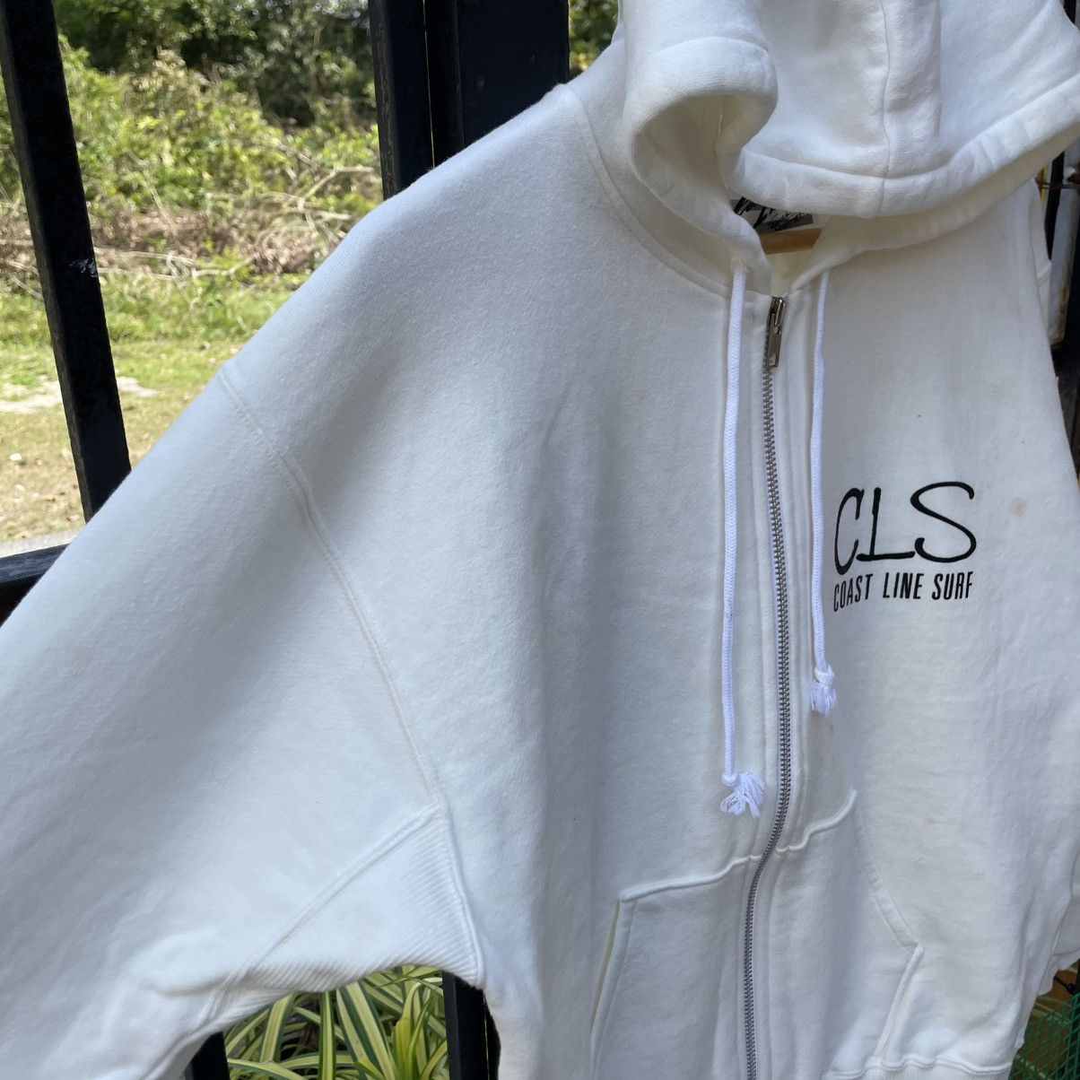 Vintage 🔥Vintage Coast Line Surf Big Logo Full Zipper Sweater Hoodie Size US S / EU 44-46 / 1 - 8 Thumbnail