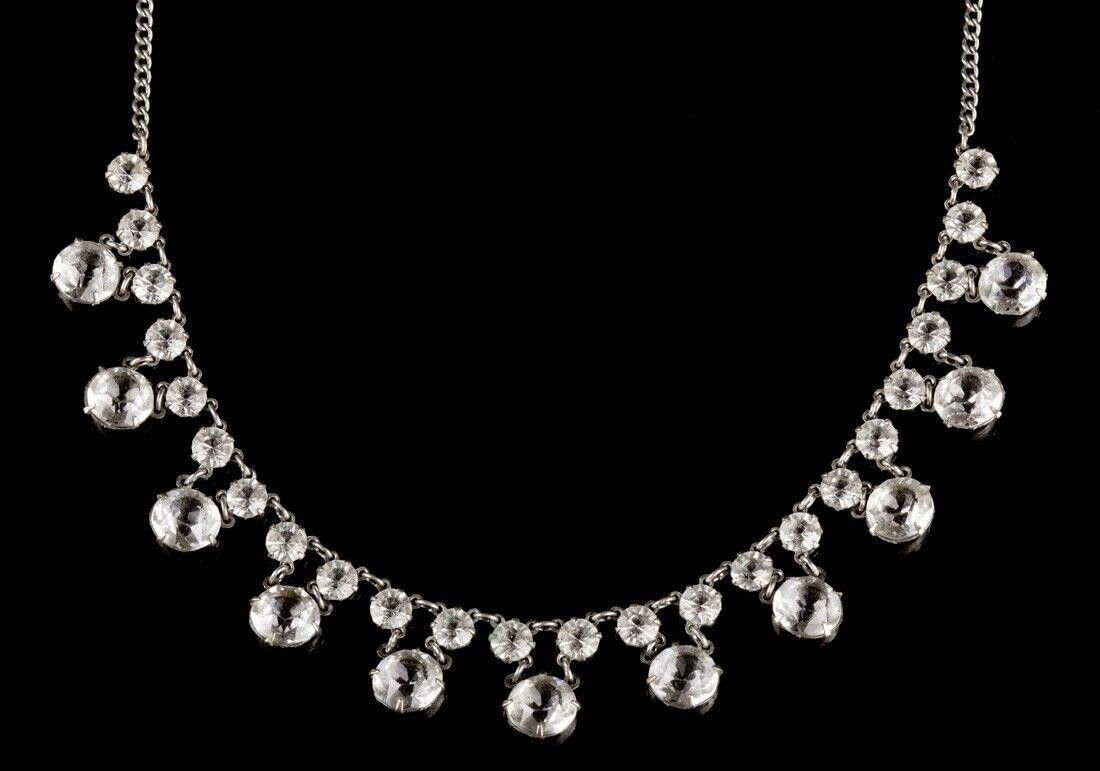 Designer Art Deco Paste Dangle Necklace Size ONE SIZE - 2 Thumbnail