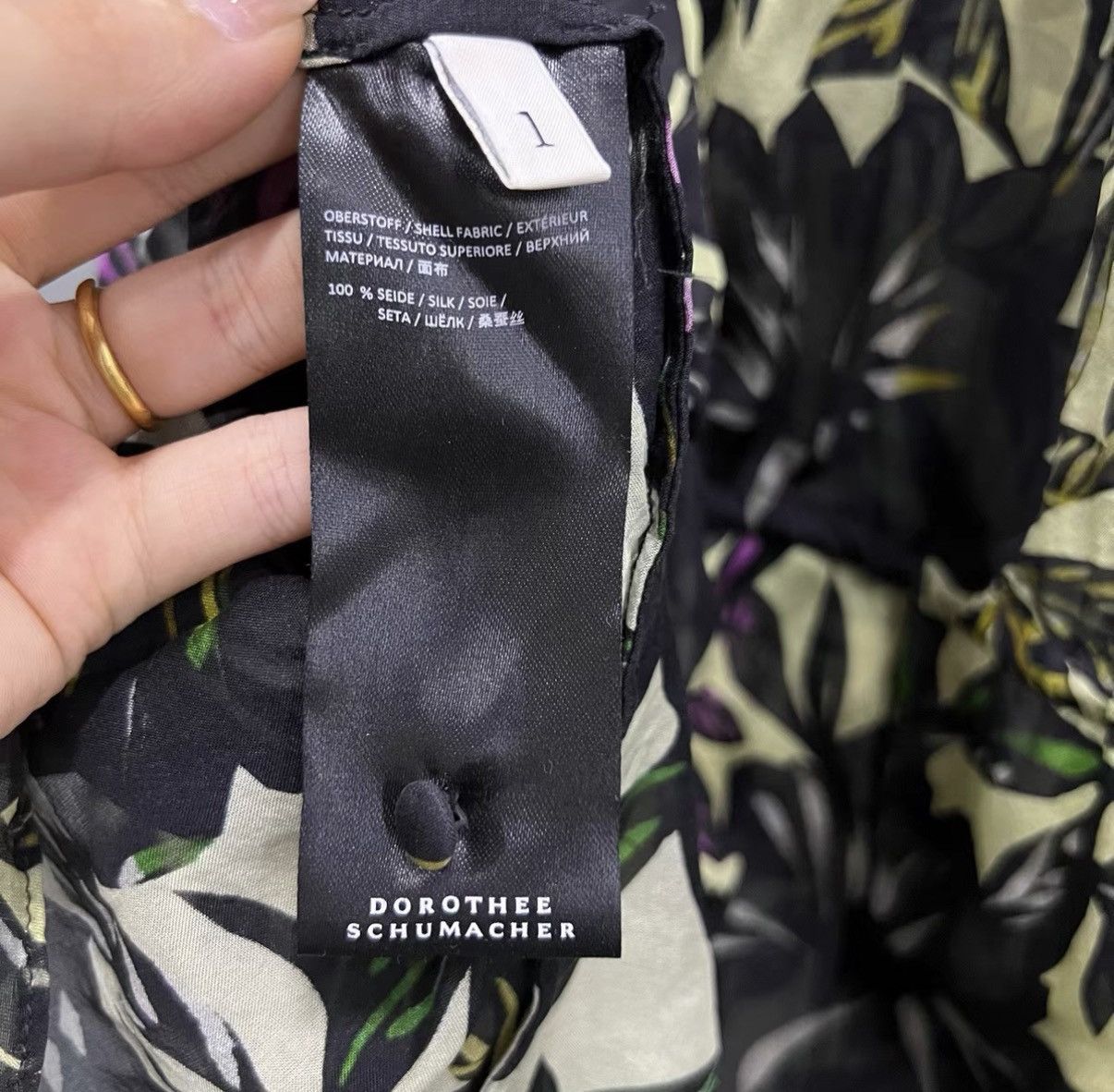 DOROTHEE SCHUMACHER Dorothee Schumacher floral two-in-one dress J41 Size S / US 4 / IT 40 - 3 Thumbnail