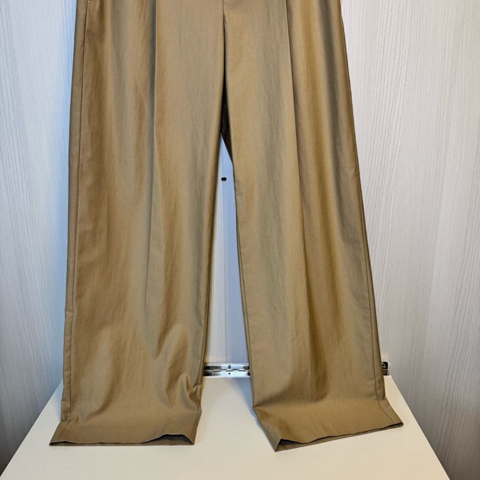 Vince Vince Beige Wide-Leg Trousers Size 30" / US 8 / IT 44 - 4 Thumbnail