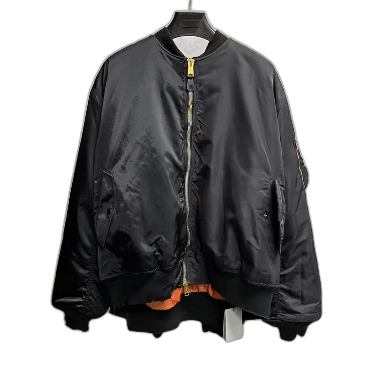 Balenciaga Balenciaga Black Hooded Bomber Jacket Size US S / EU 44-46 / 1 - 1 Thumbnail