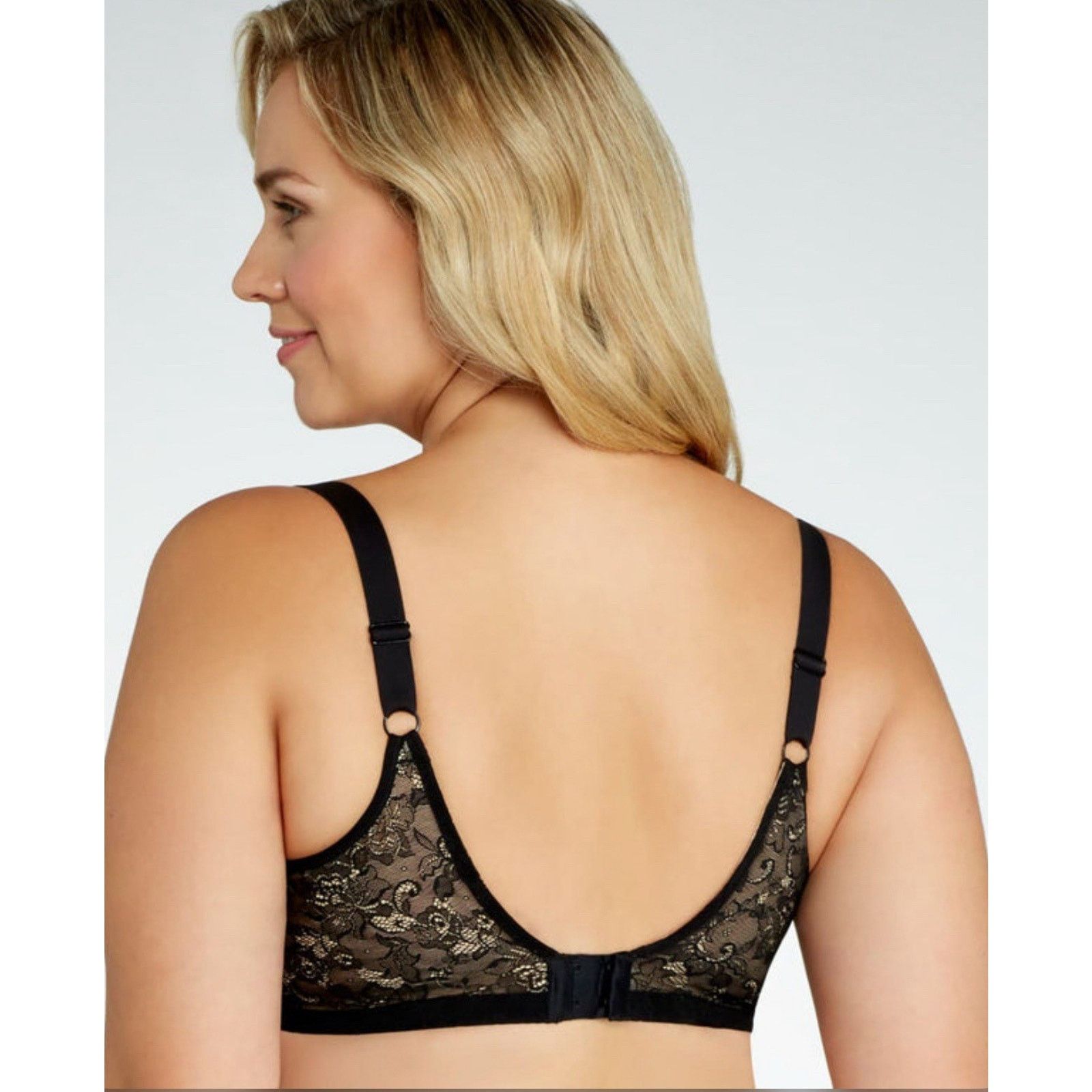 Other Goddess Bra GD6750 Yvette Back Smoothing black size 40H EUC Size ONE SIZE - 2 Thumbnail