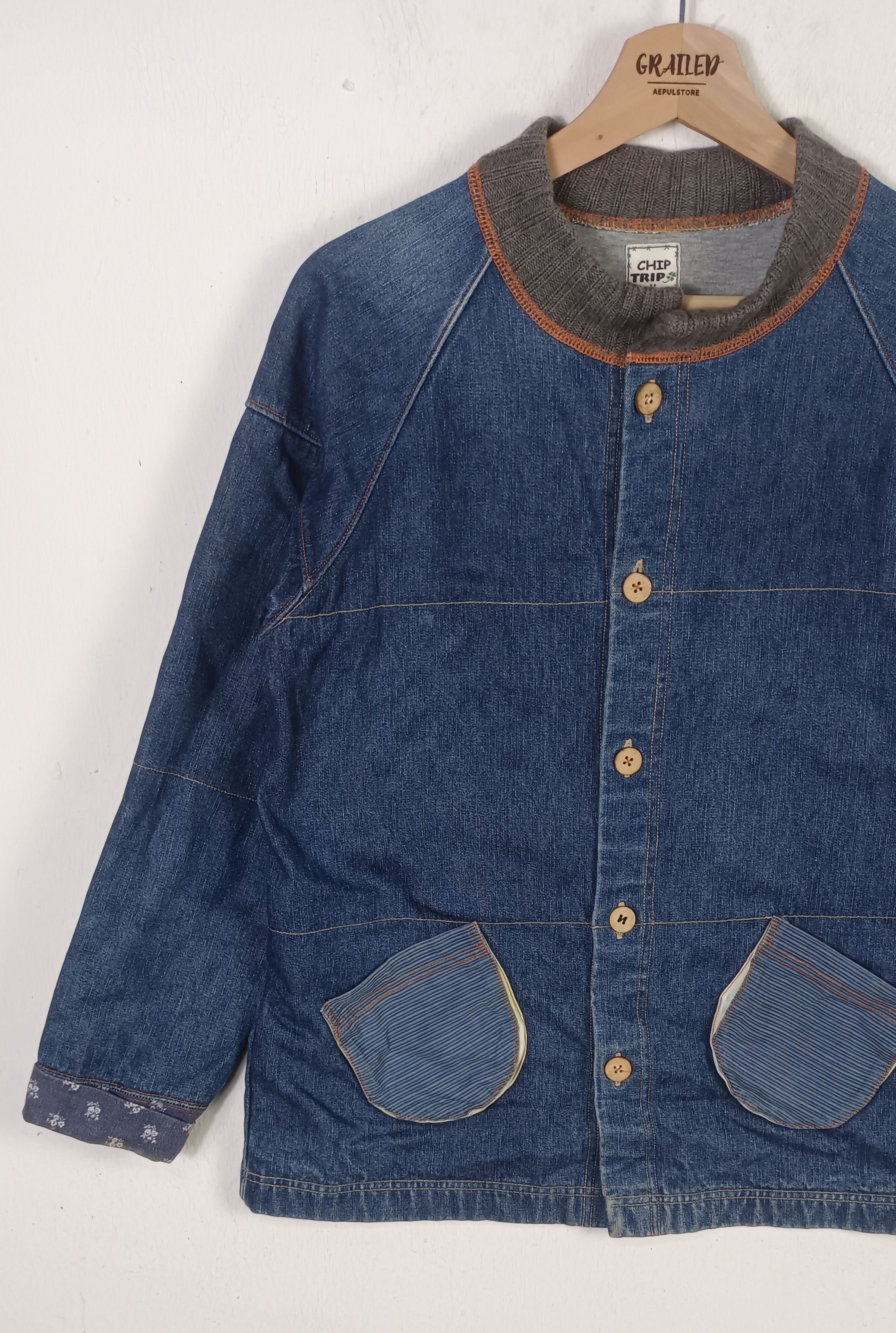 Japanese Brand Chip Trip Chore Jacket For Men Size US M / EU 48-50 / 2 - 4 Thumbnail