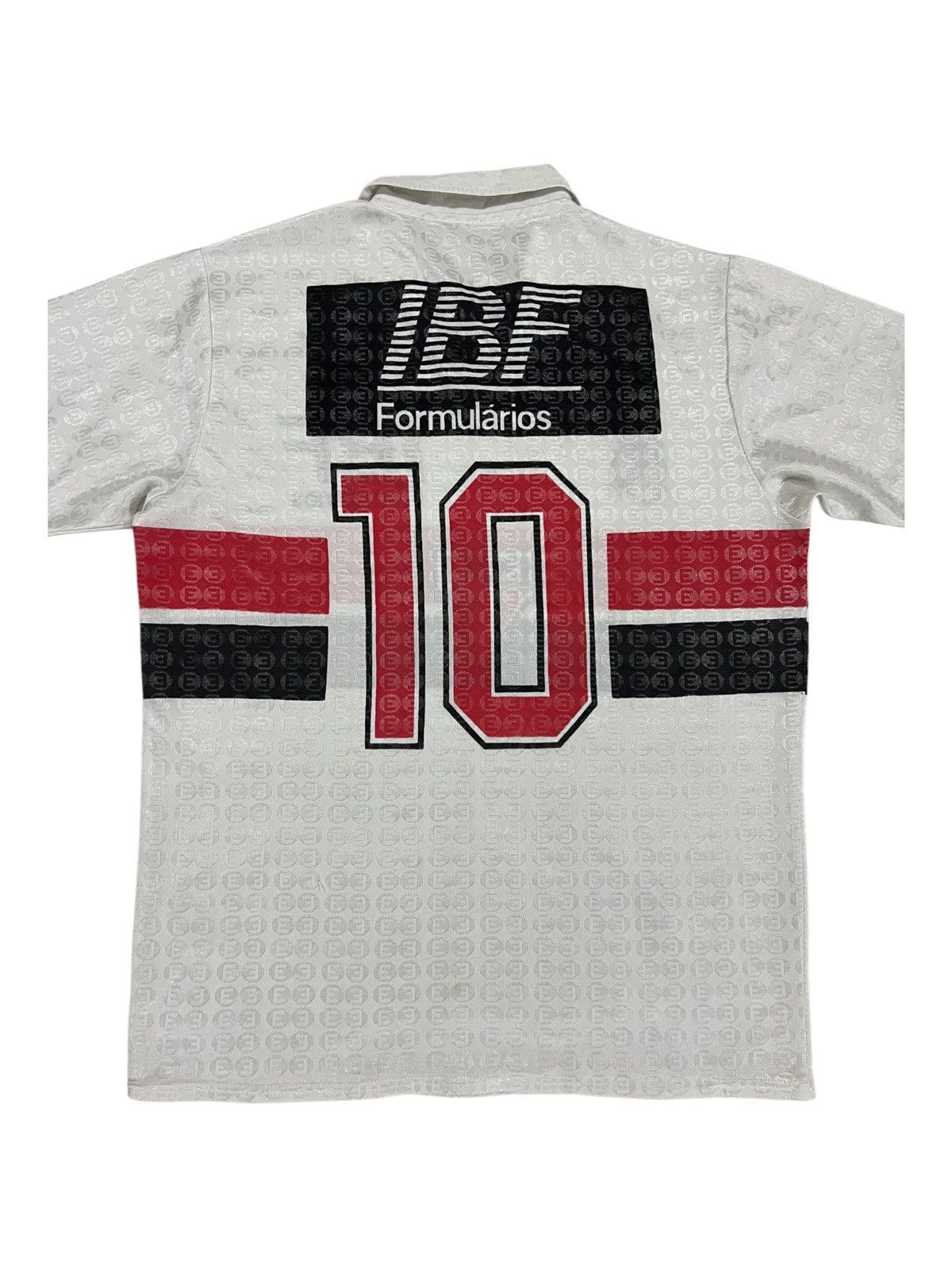Penalty × Vintage RARE Vintage 1992 Sao Paolo Champion World #10 Home Jersey Size US M / EU 48-50 / 2 - 4 Thumbnail