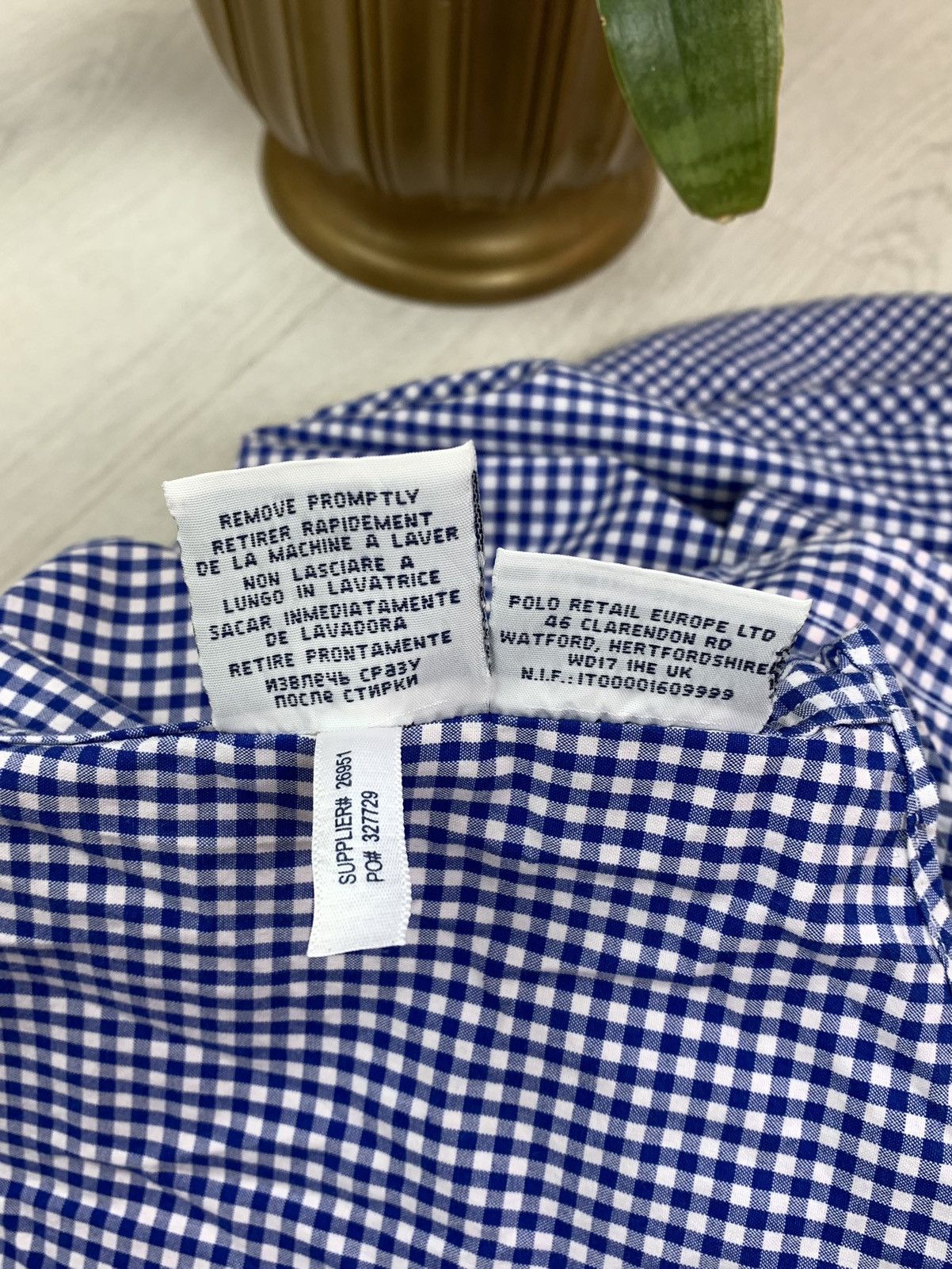 Ralph Lauren Polo Ralph Lauren Vintage Long Sleeve Button Shirt Size S Size US S / EU 44-46 / 1 - 8 Thumbnail