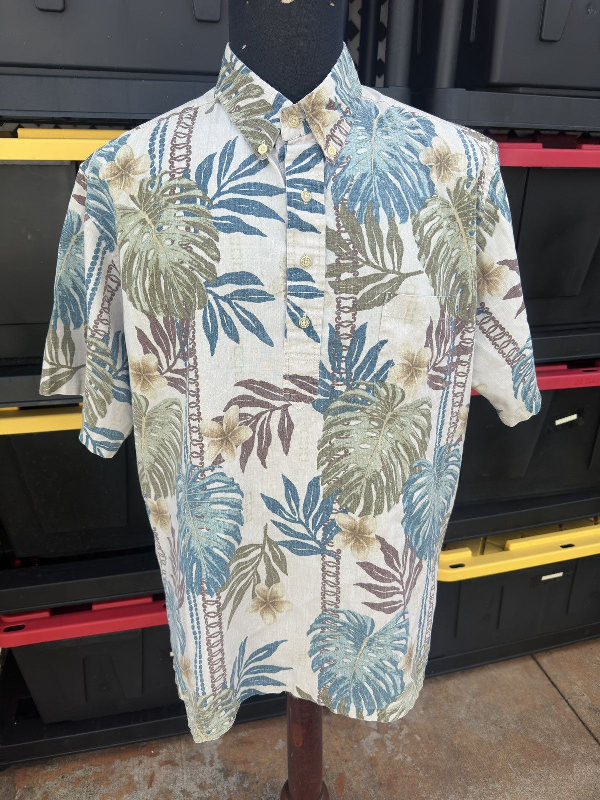 Reyn Spooner PreOwned Reyn Spooner Hawaiian Print Multicolored Men's XL Size US XL / EU 56 / 4 - 1 Thumbnail