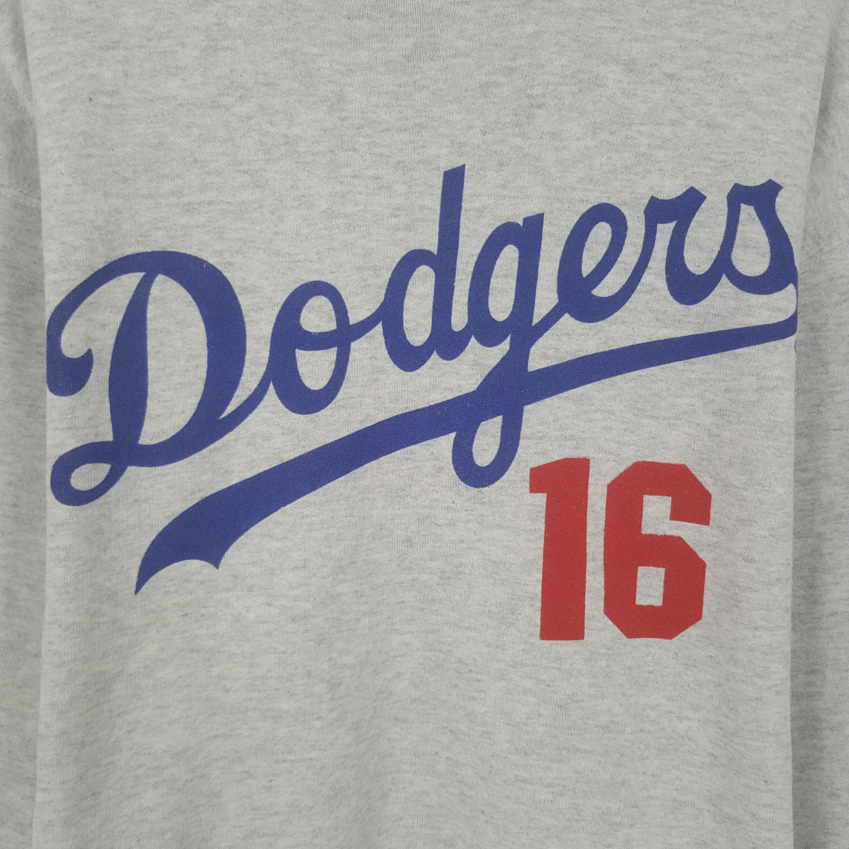 MLB Vintage MLB X Dodgers 16 NOMO 16 Sweatshirt Size US L / EU 52-54 / 3 - 2 Thumbnail