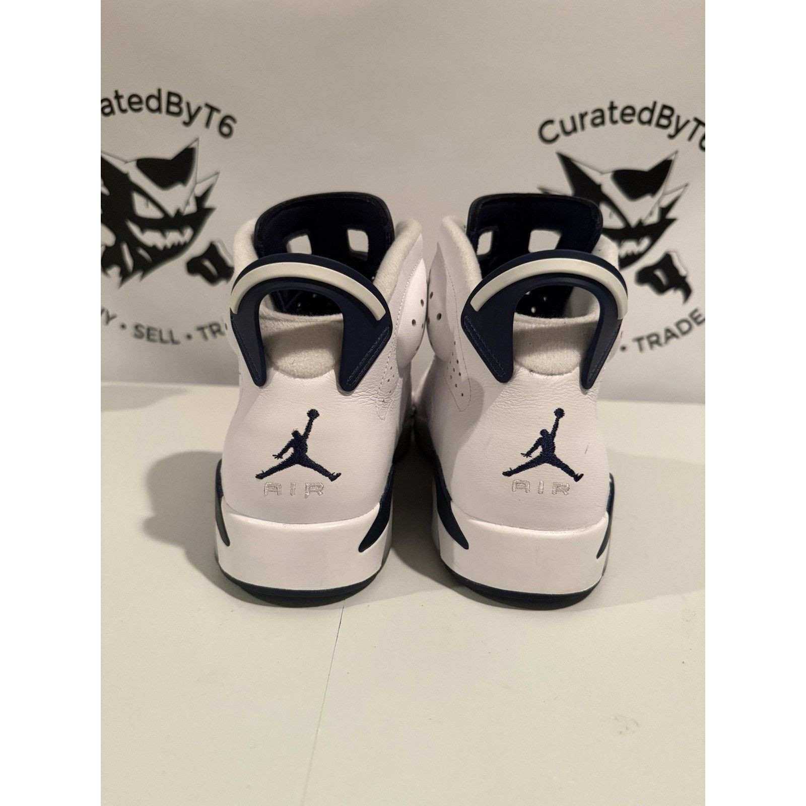 Jordan Brand Jordan 6 Retro Midnight Navy 2022 CT8529-141 Men’s Size 13 Size US 13 / EU 46 - 4 Thumbnail