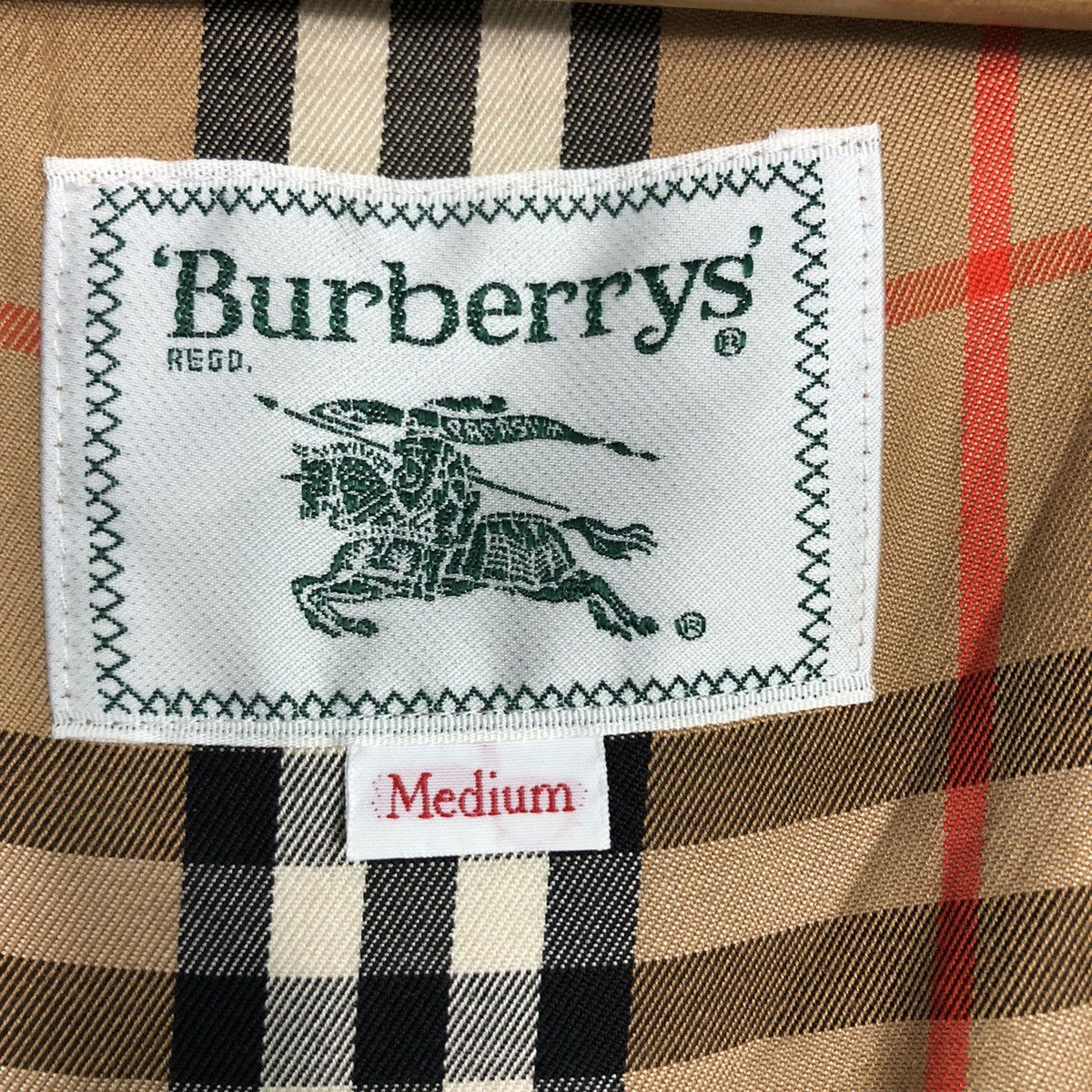 Burberry 📌Vintage Chore Jacket Burberrys Nova Check Blanket Size US M / EU 48-50 / 2 - 18 Thumbnail