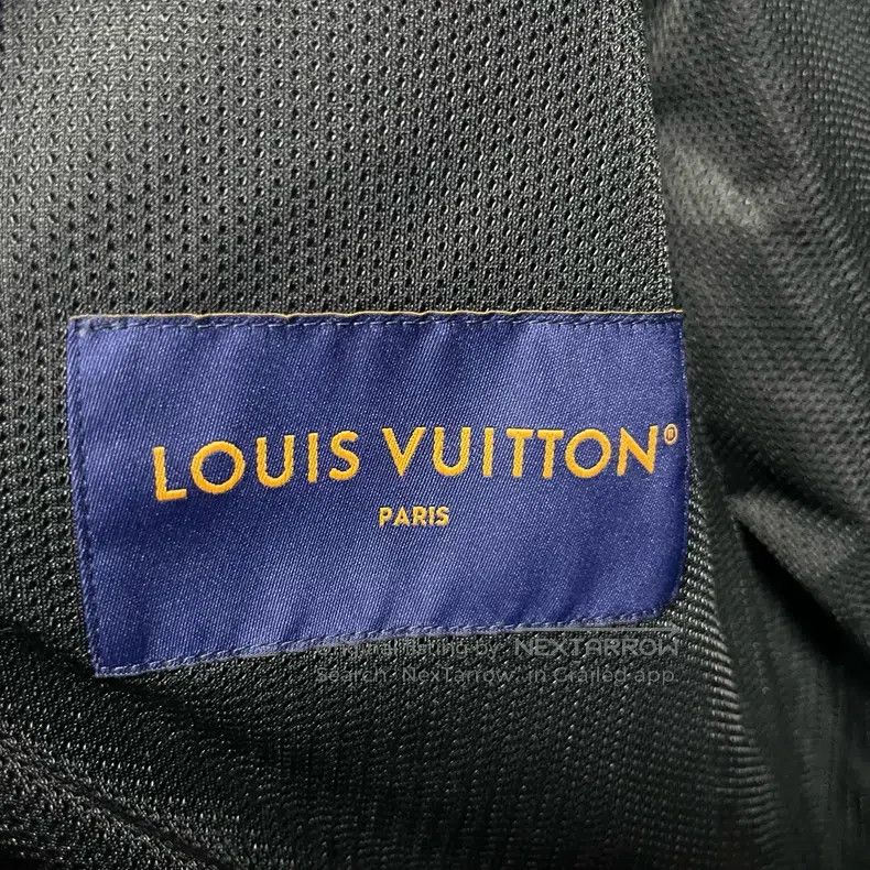 Louis Vuitton Louis Vuitton Black Logo Zip Hooded Sweatshirt Size US L / EU 52-54 / 3 - 4 Thumbnail